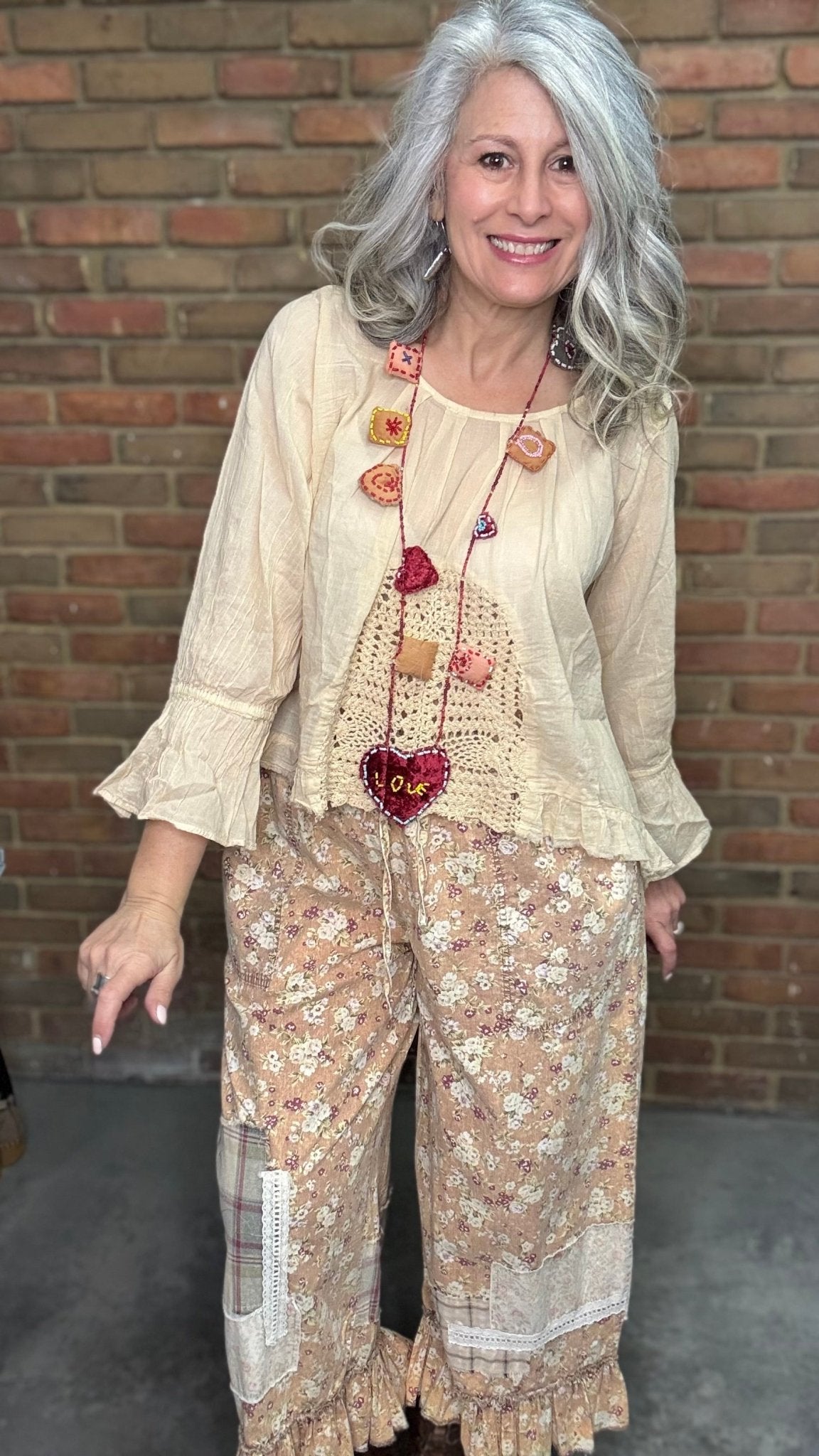 LOVE Tile Necklace - Vintage Vault Boutique