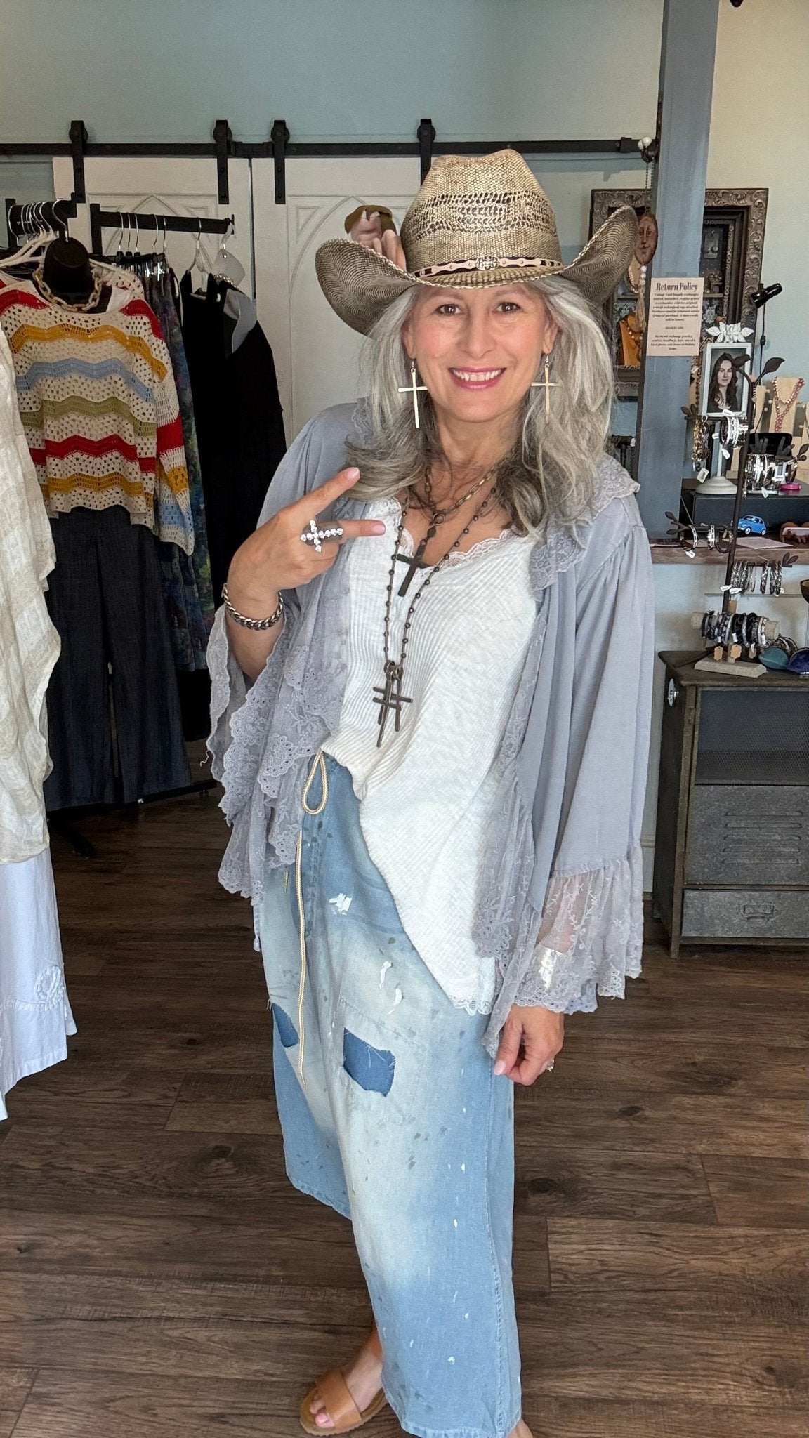 V-Neck Basic Tank Top - Vintage Vault Boutique