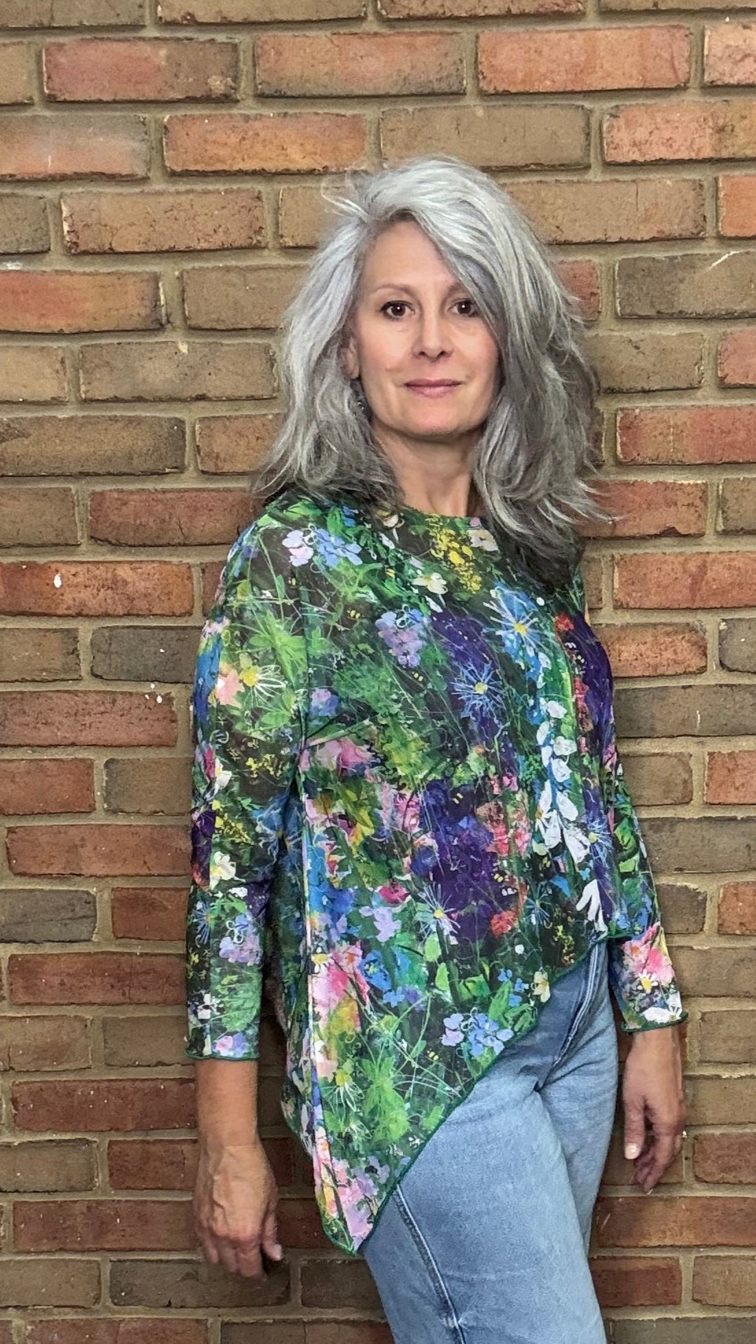 Floral Mesh Topper