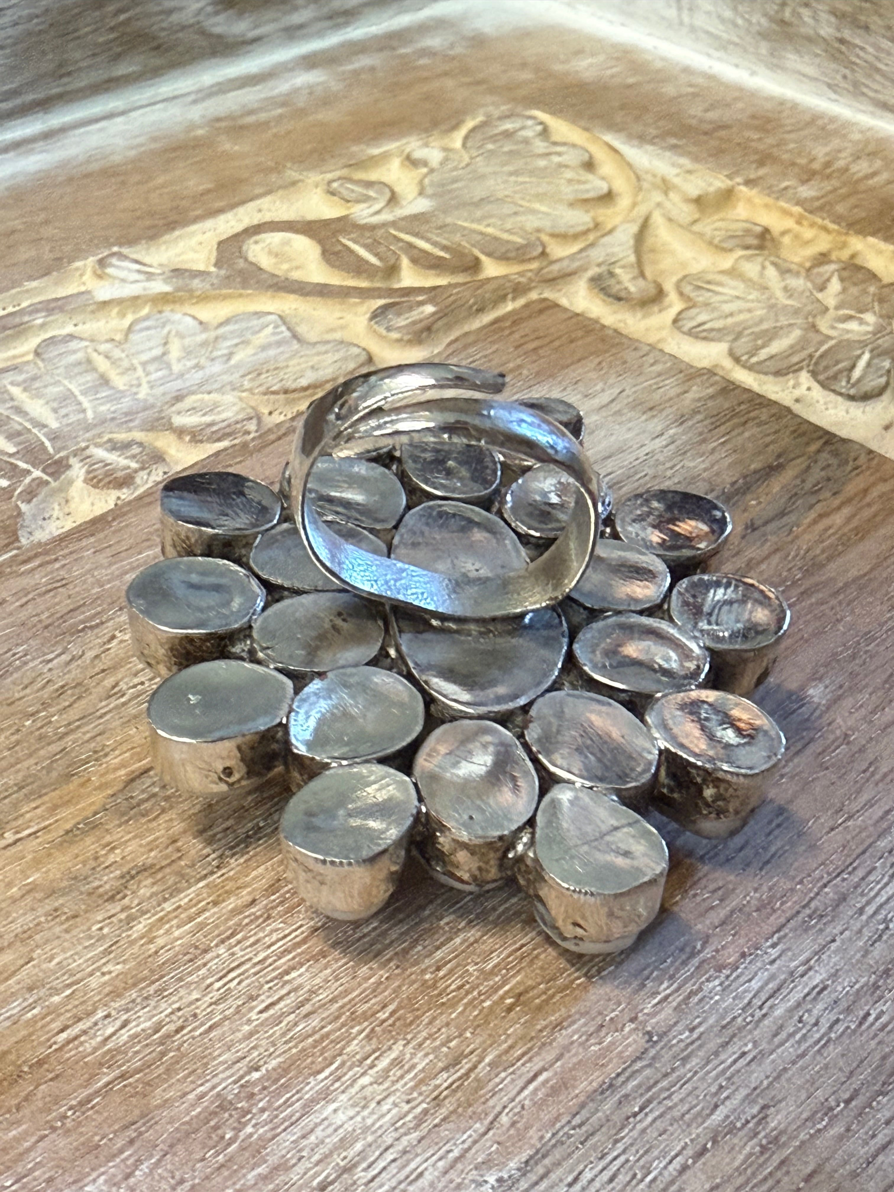 Pearl Cluster Ring
