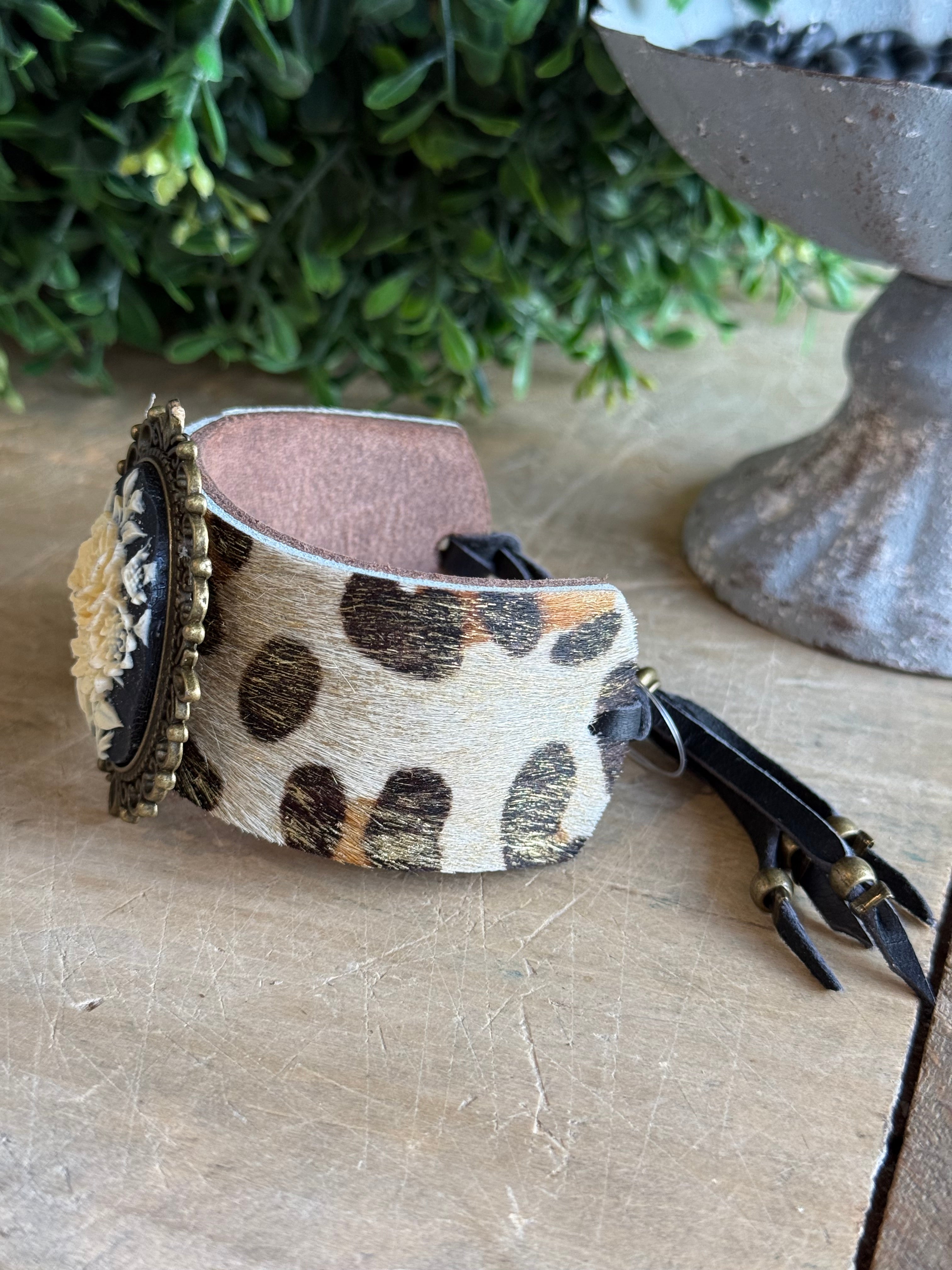 Cameo Cuff Bracelet