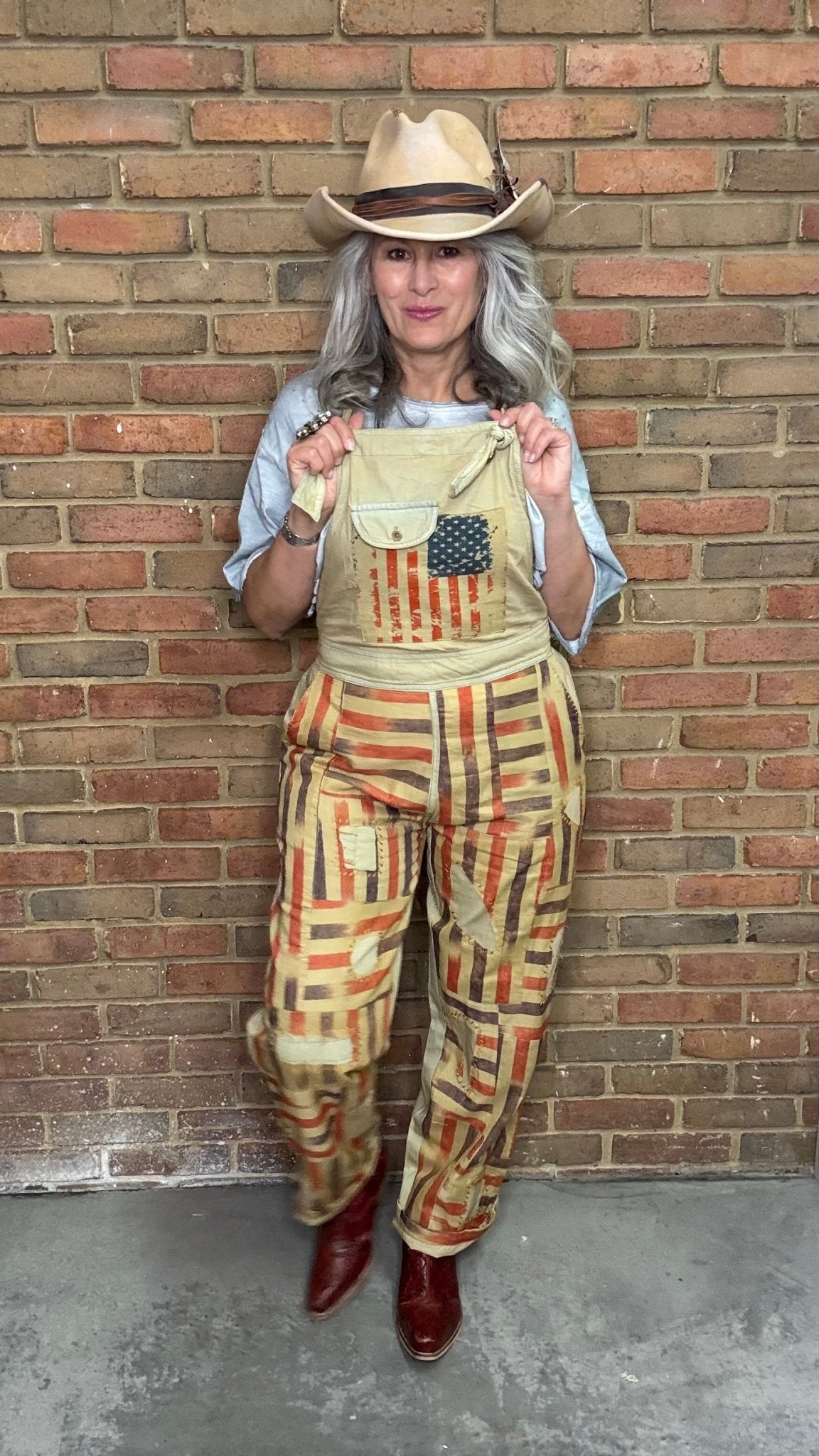 Americana Overalls - Vintage Vault Boutique