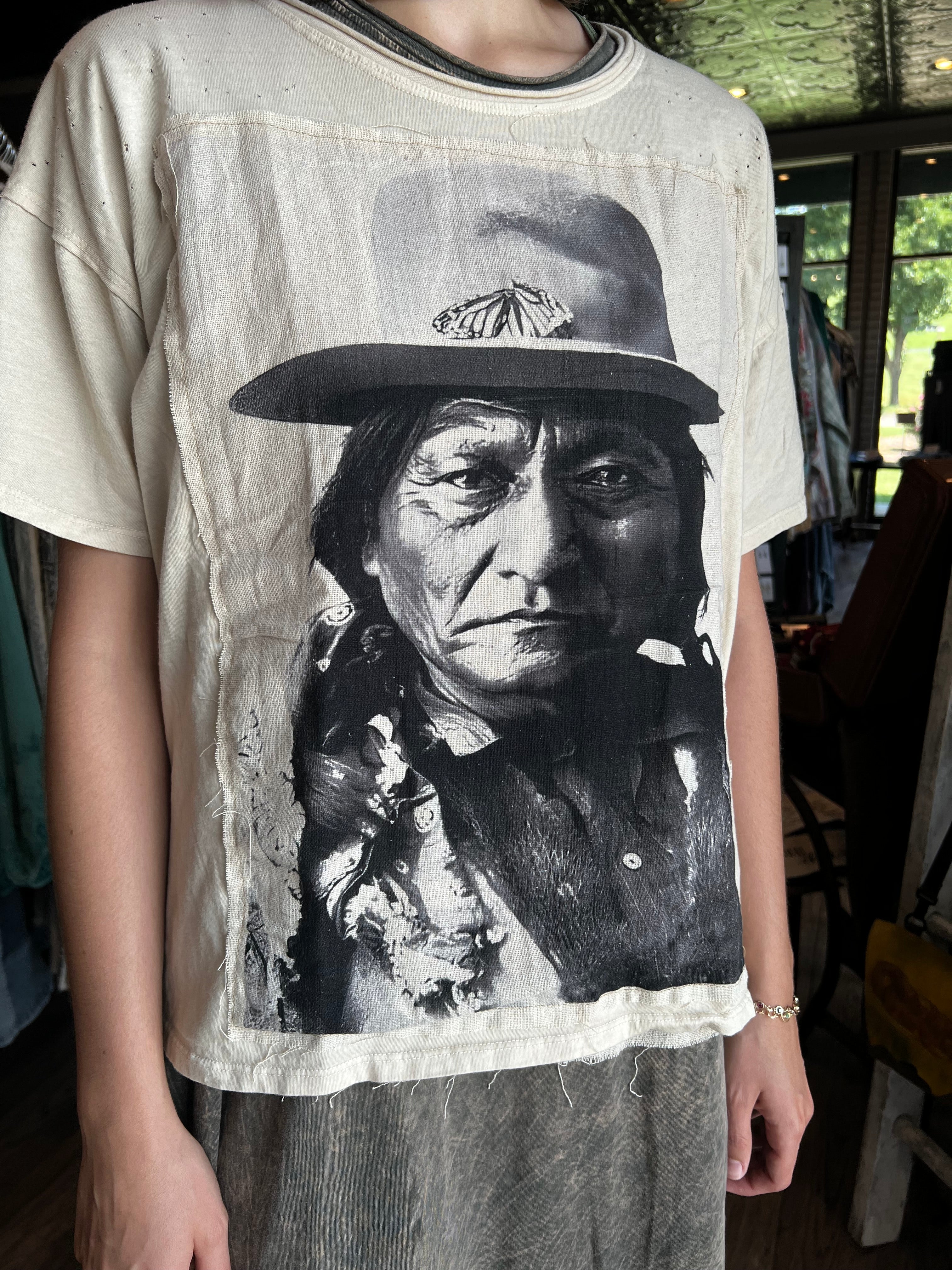 Native American Patch Tee Shirt