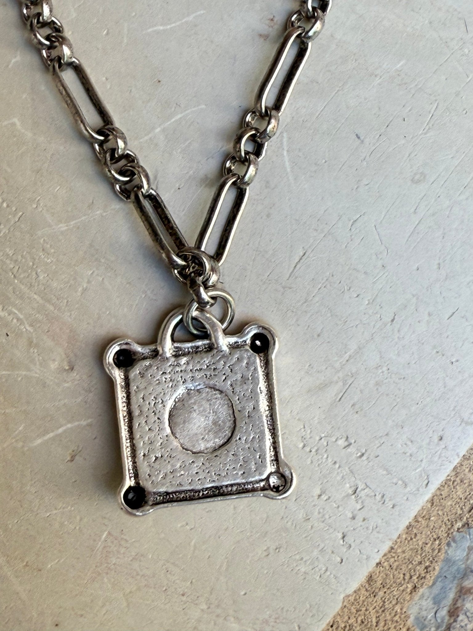 EKD Crystal Pendant Necklace - Vintage Vault Boutique
