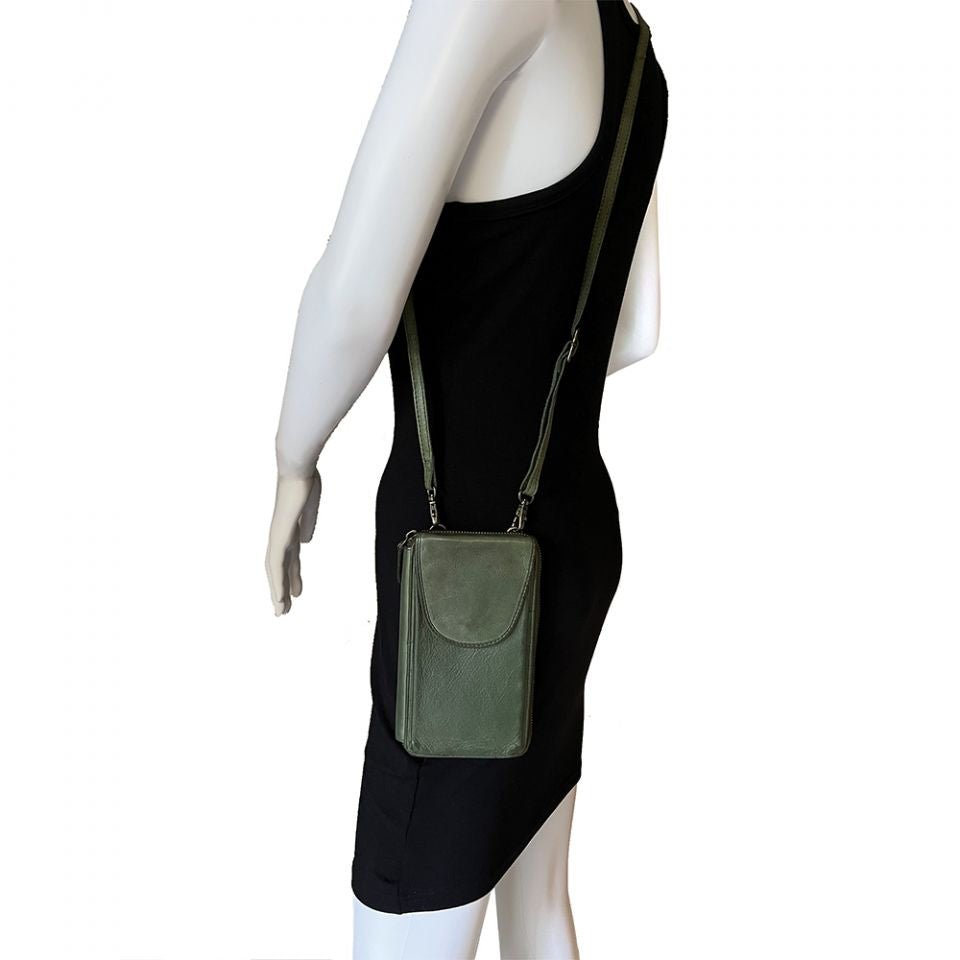 Wallet and Phone Crossbody Bag - Vintage Vault Boutique