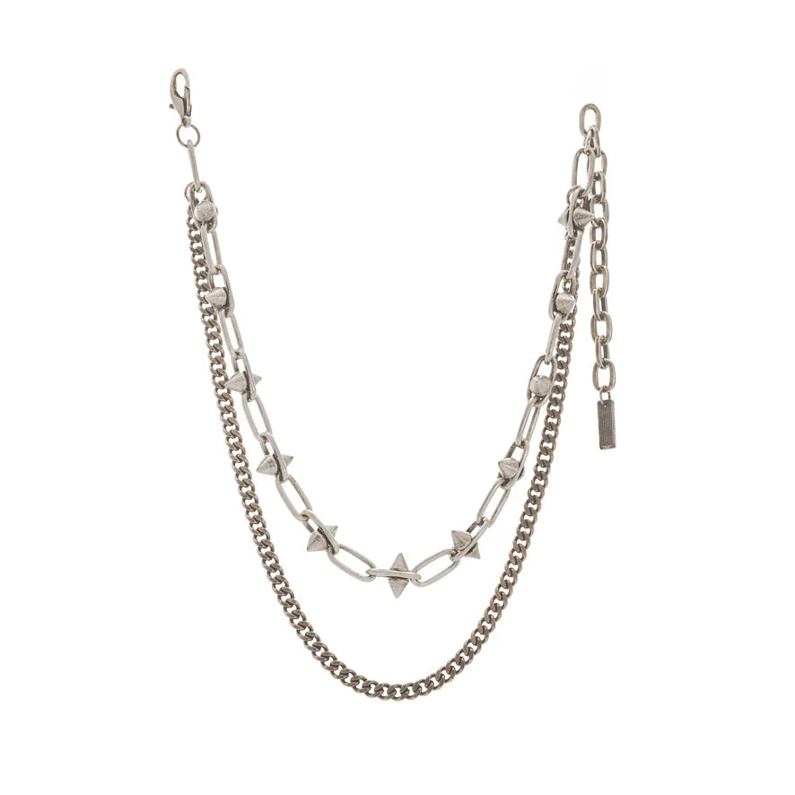 Oakley Necklace in Antique Silver