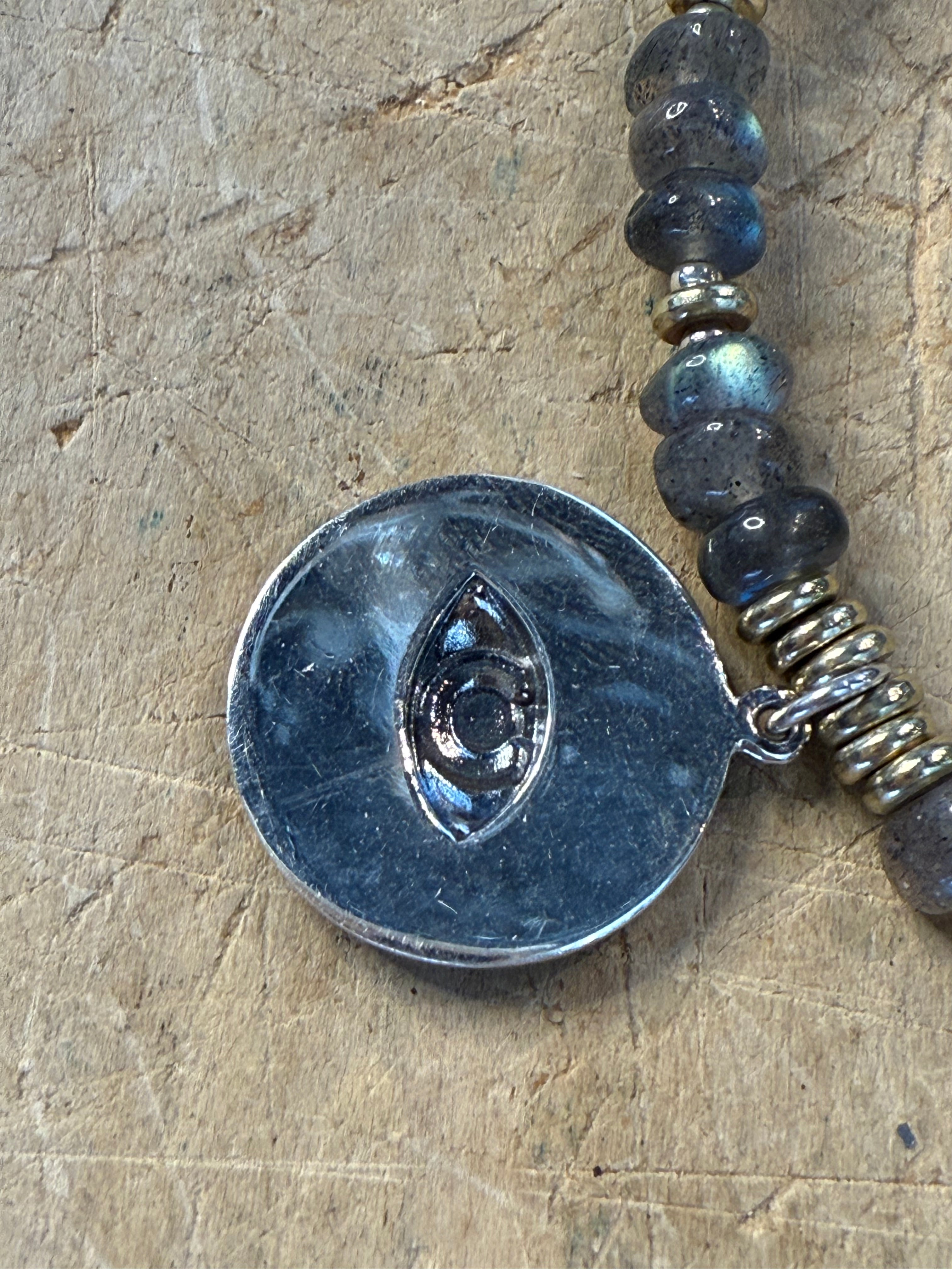 OFK Eye and Star Necklace OFK5103