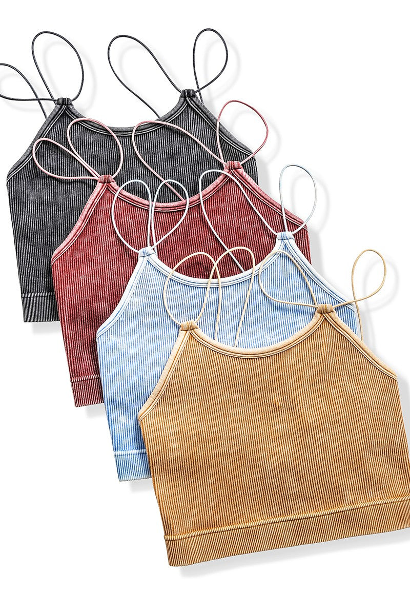 Washed Ribbed Brami