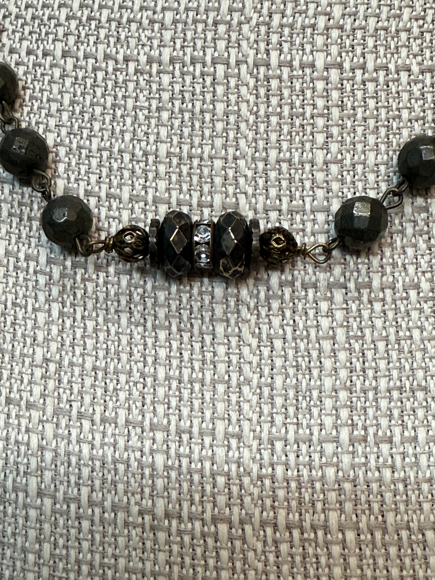 Pyrite Gemstone Necklace