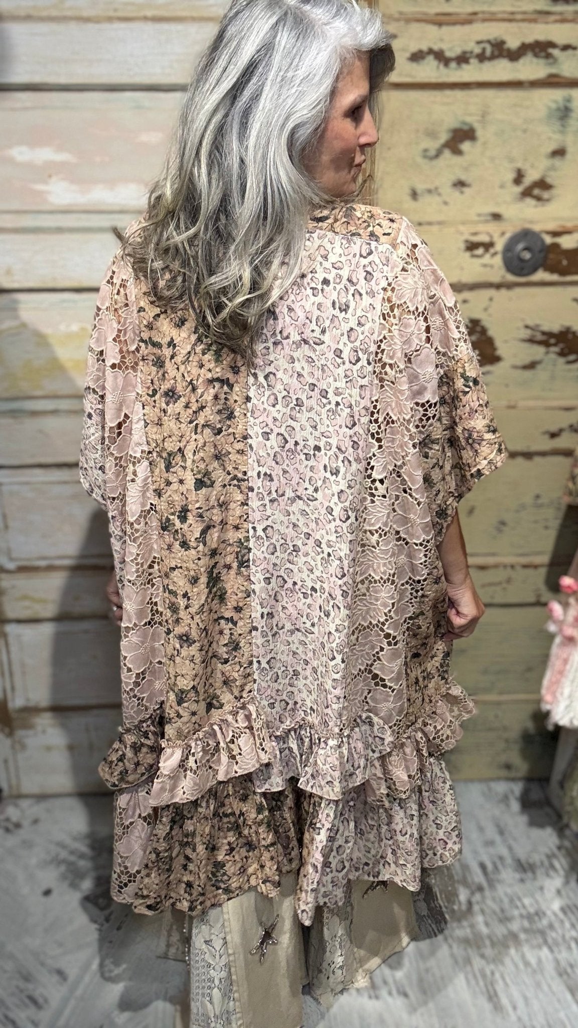 The Lace Love Letter Duster - Vintage Vault Boutique