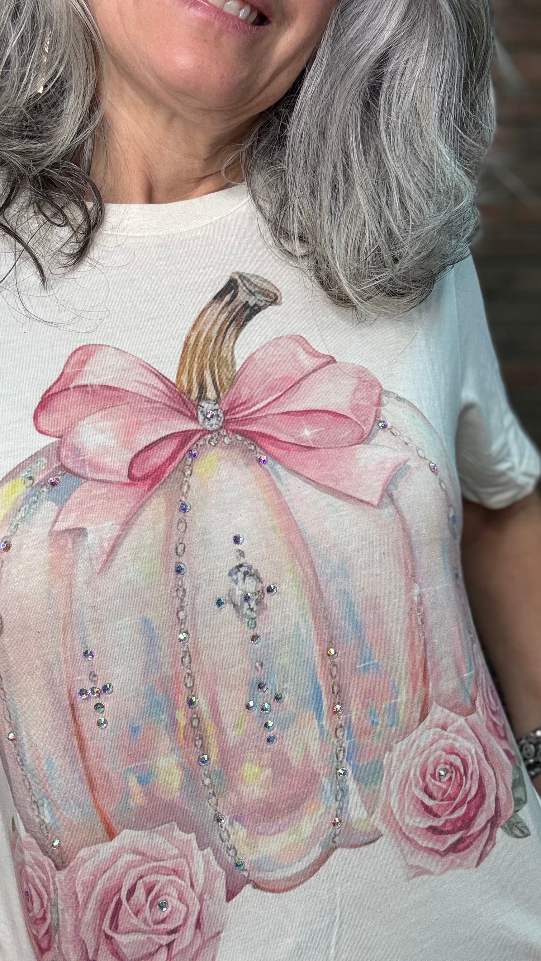 Cinderella Pumpkin Bling Tee