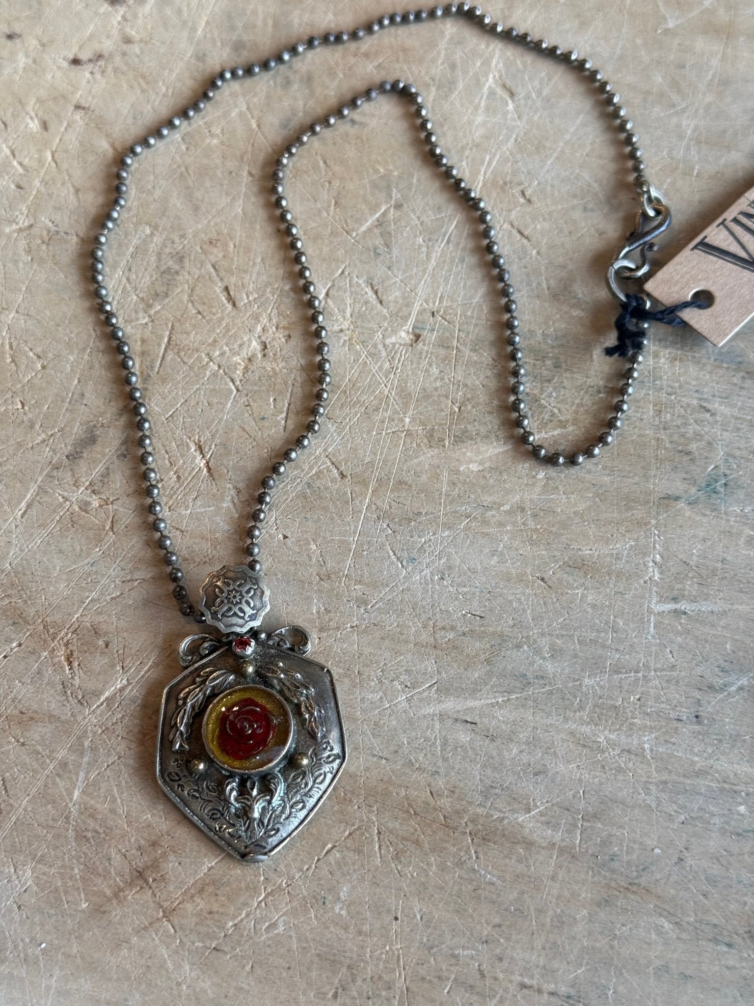 Cesar Sheild Rose NK - Vintage Vault Boutique