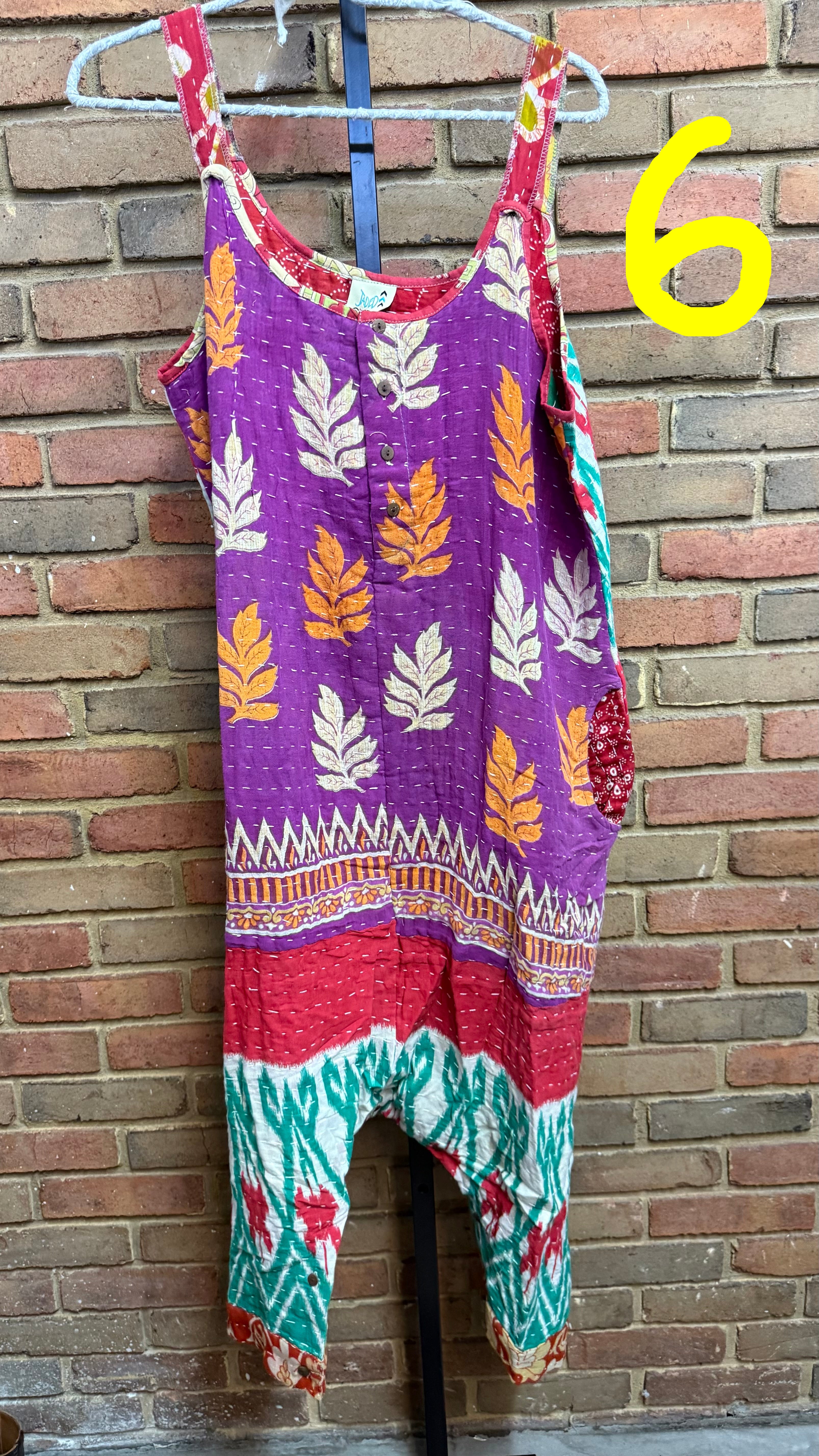 Kantha Sunrise Romper JG-75