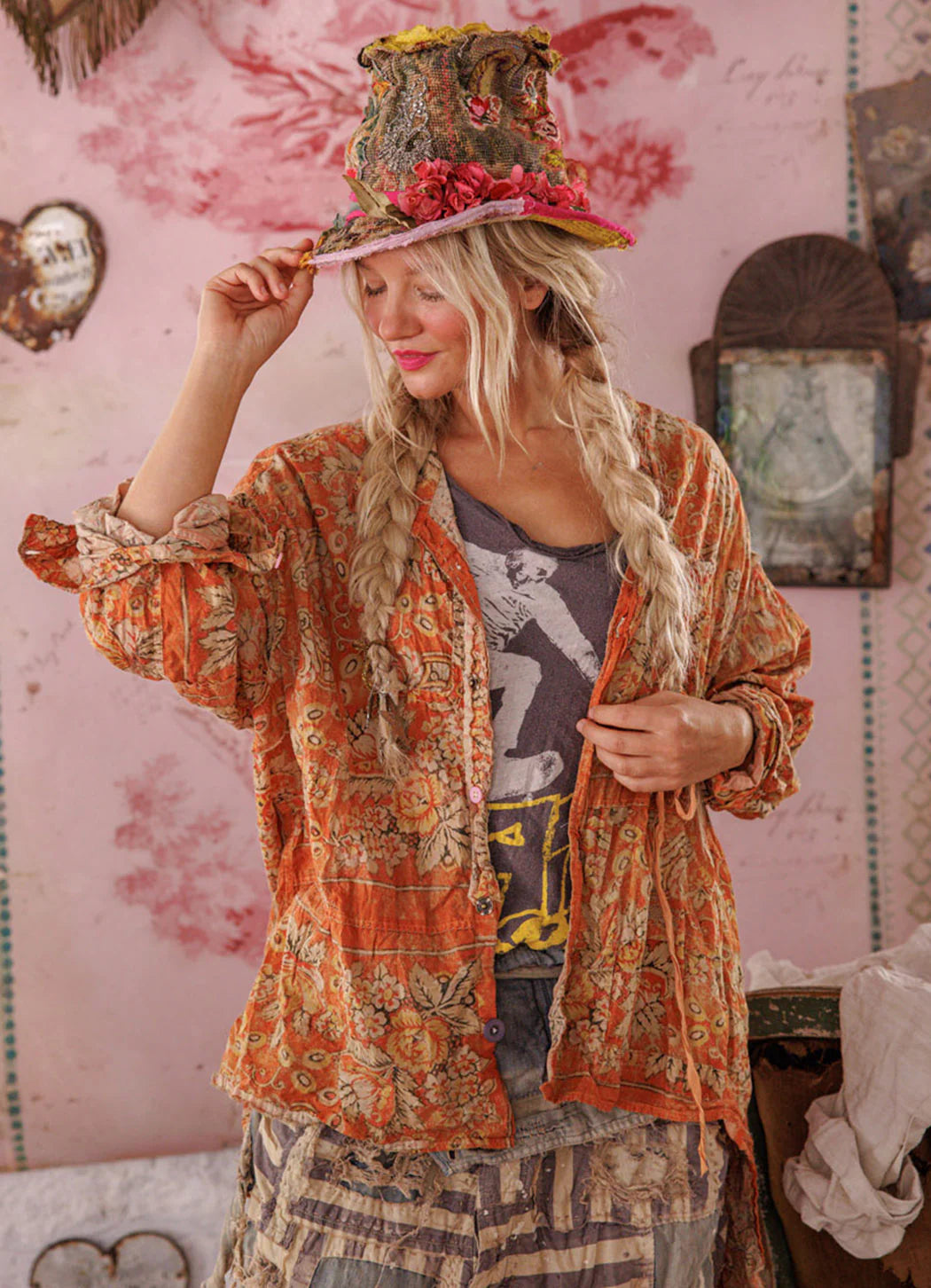 Top 2276 Sunfaded Adison Workshirt Bombay
