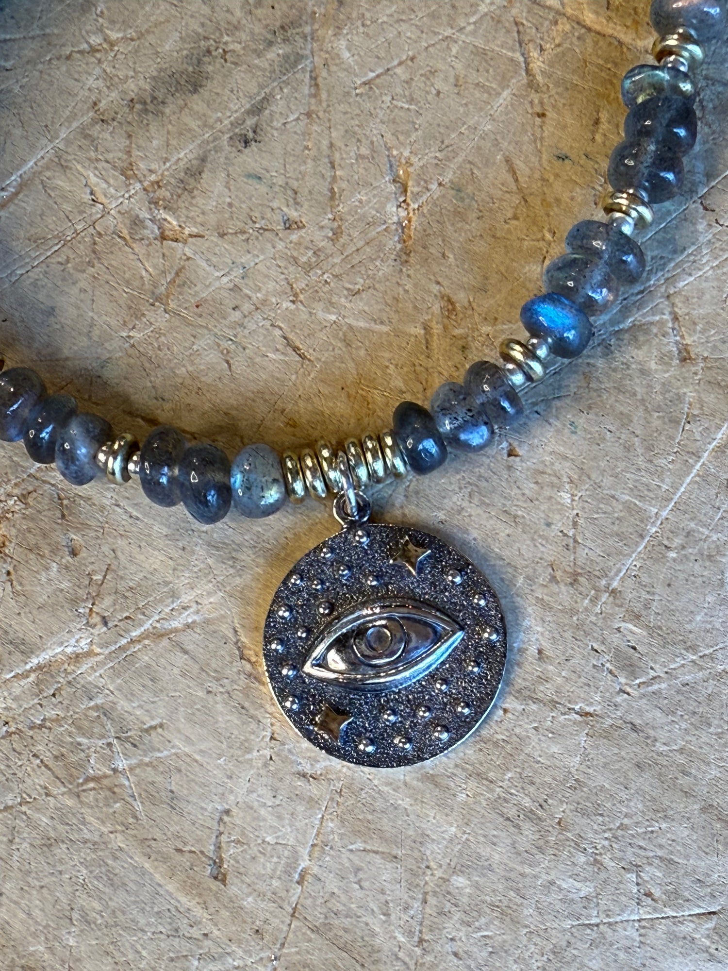 OFK Eye and Star Necklace OFK5103