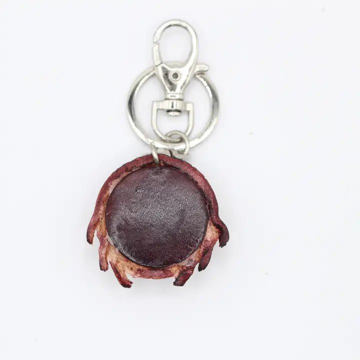 Leather Lady Bug Key Chain - Vintage Vault Boutique