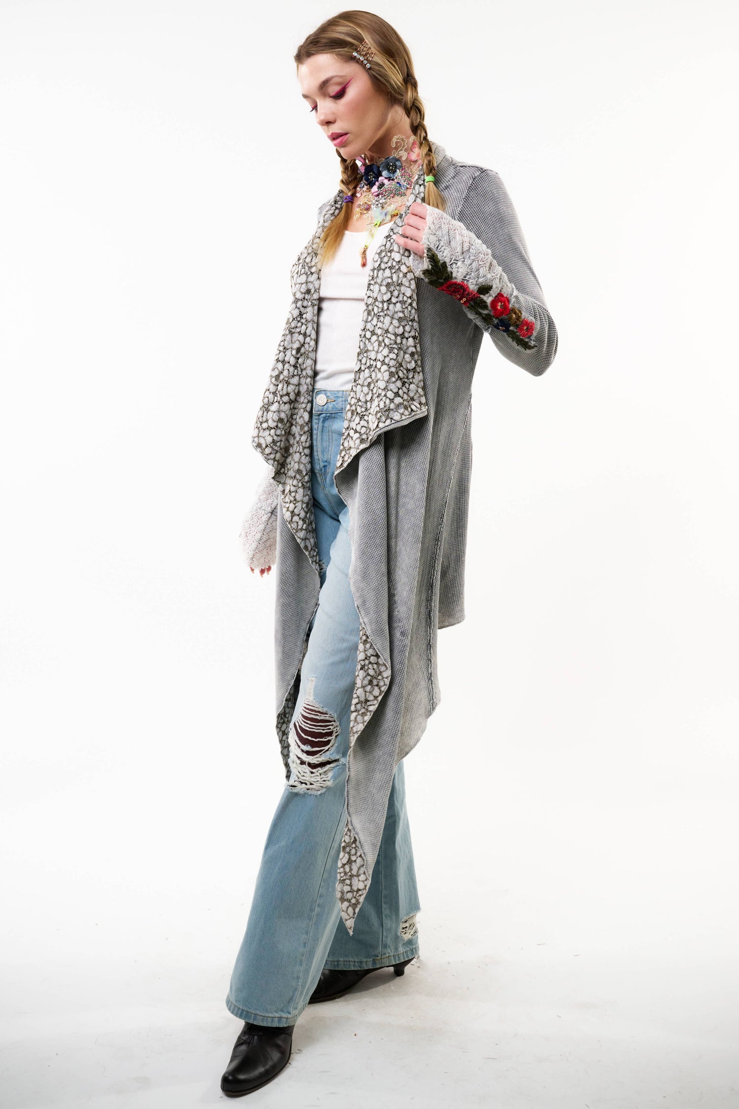 Ash Traveling Shawl