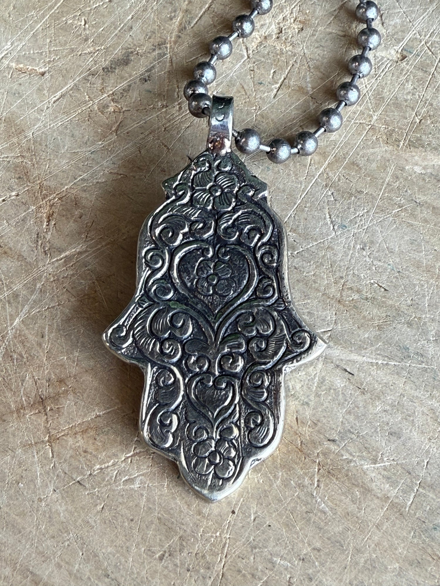 Hamsa Turquoise Necklace
