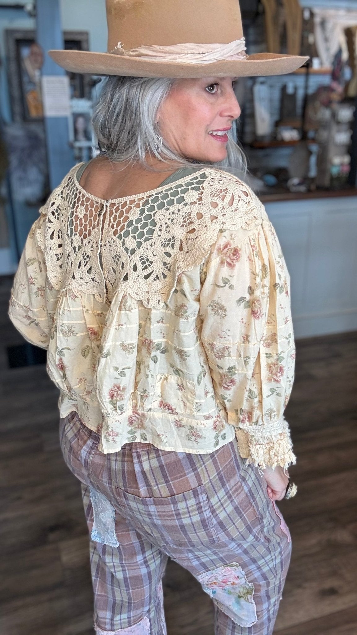 Forever Bloom Top - Vintage Vault Boutique