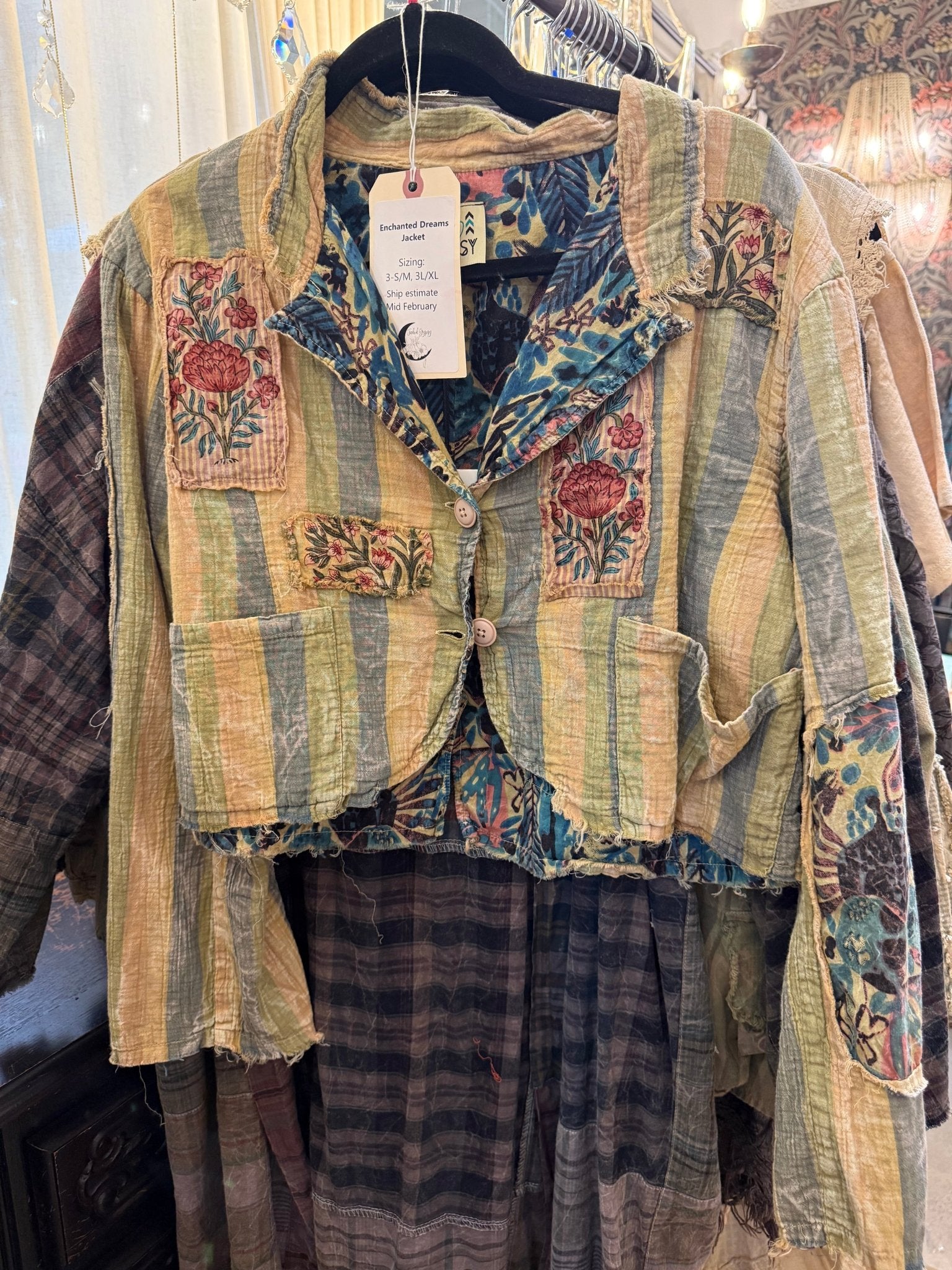 Enchanted Dreams Jacket - Vintage Vault Boutique