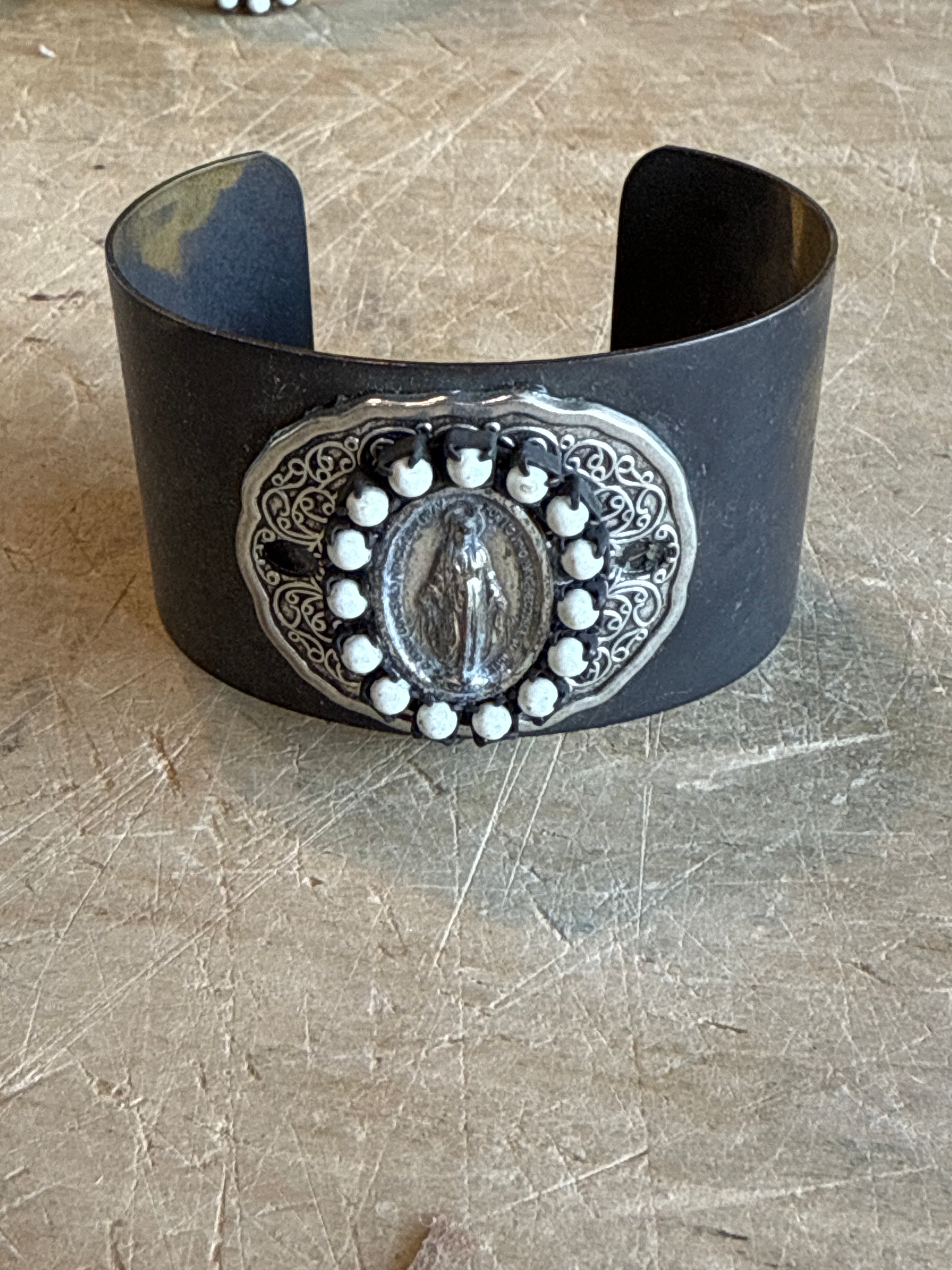 Lady of Guad Cuff Bracelet