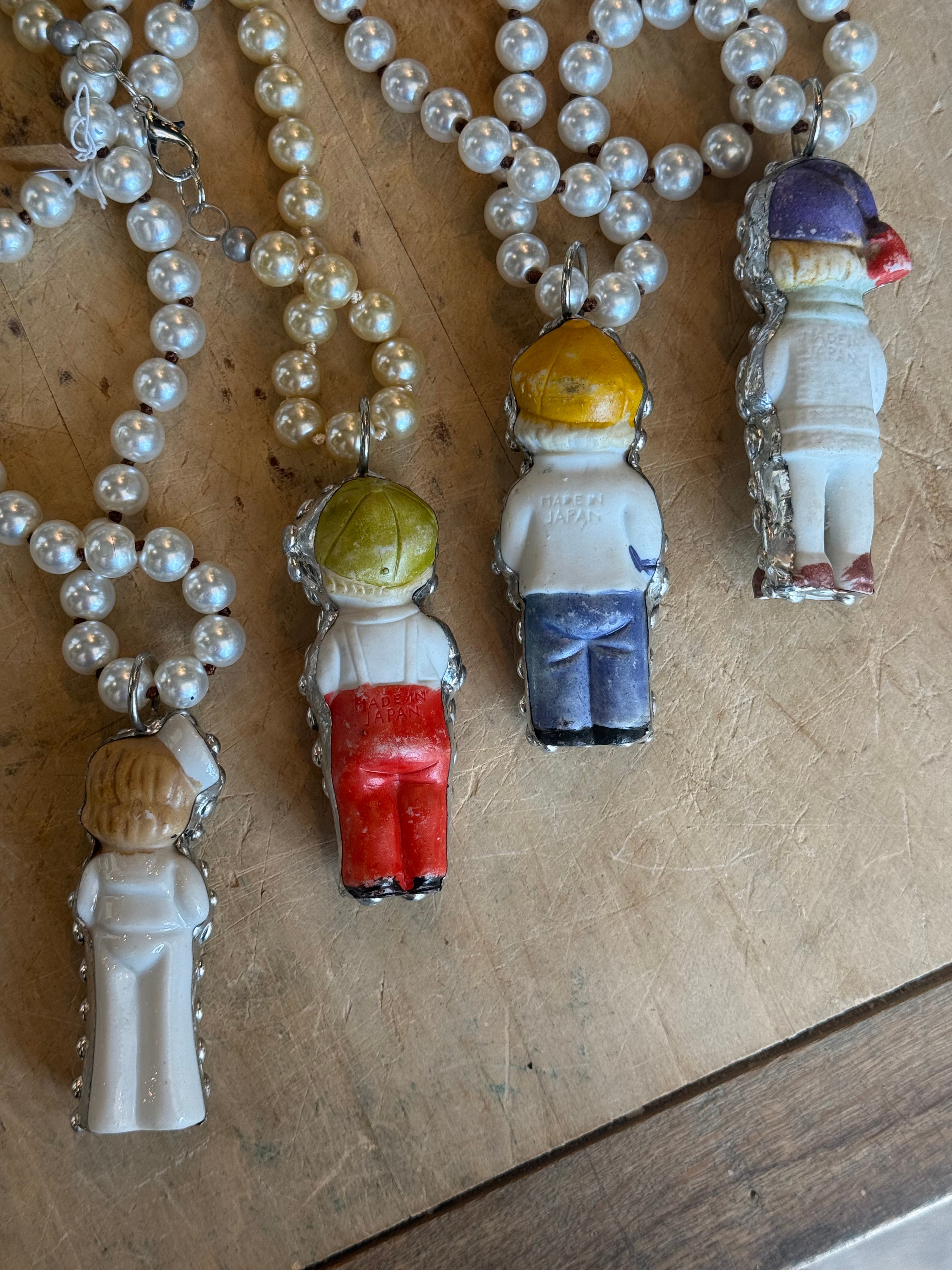 Large Penny Doll Necklace