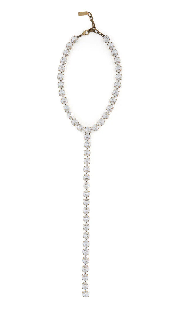 L. A. Necklace in Antique Silver