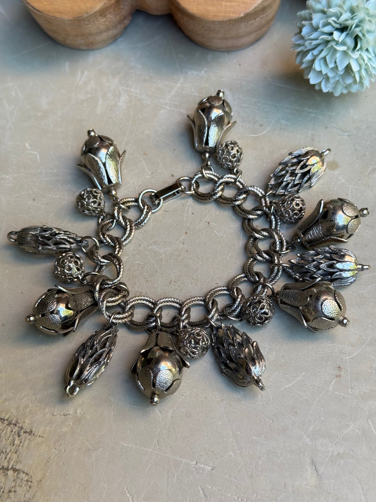 EKD Vintage Charm Bracelet