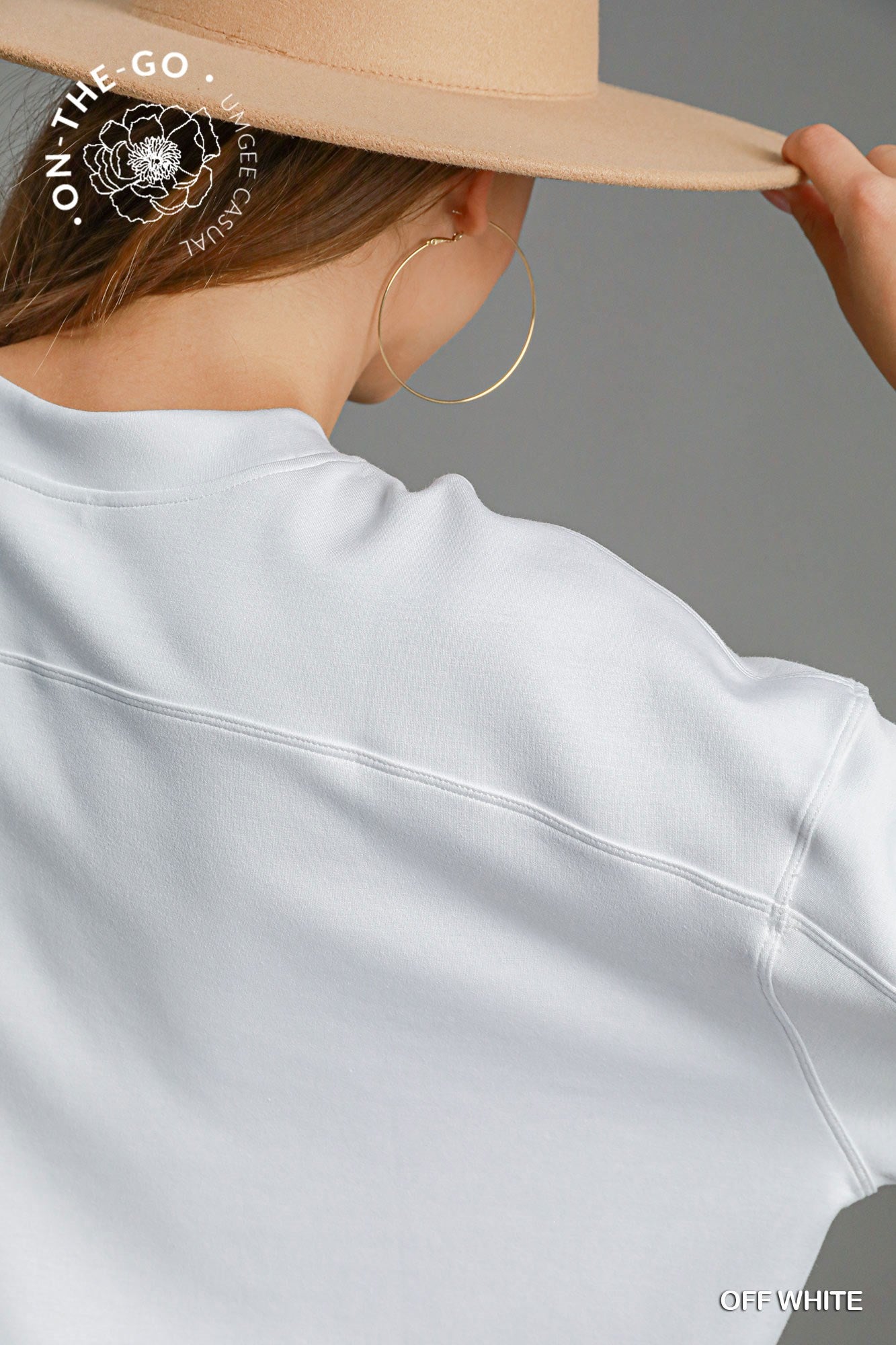 LuxeKnit Oversized Sweatshirt