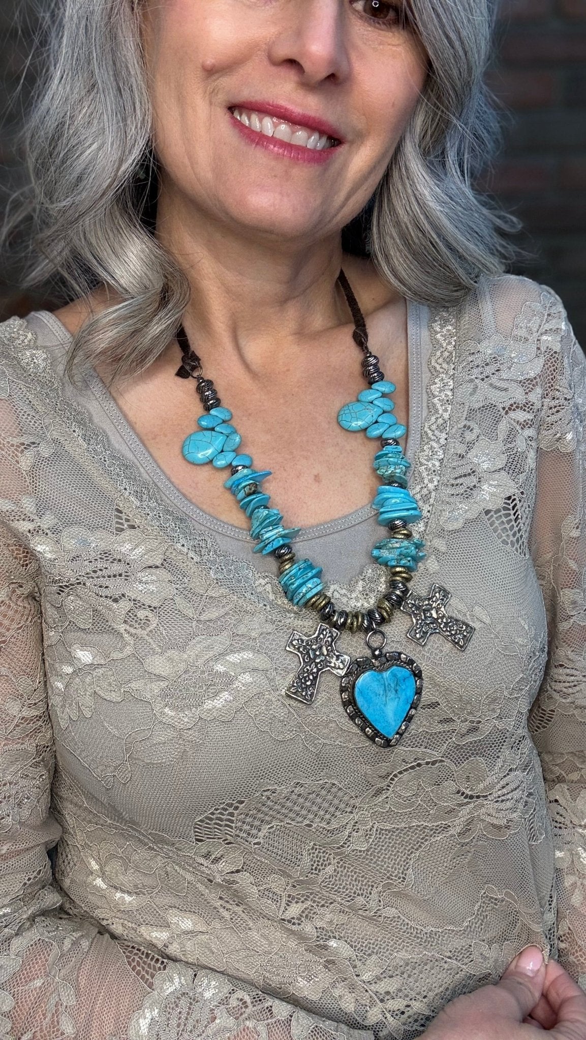 Heart Necklace - Vintage Vault Boutique