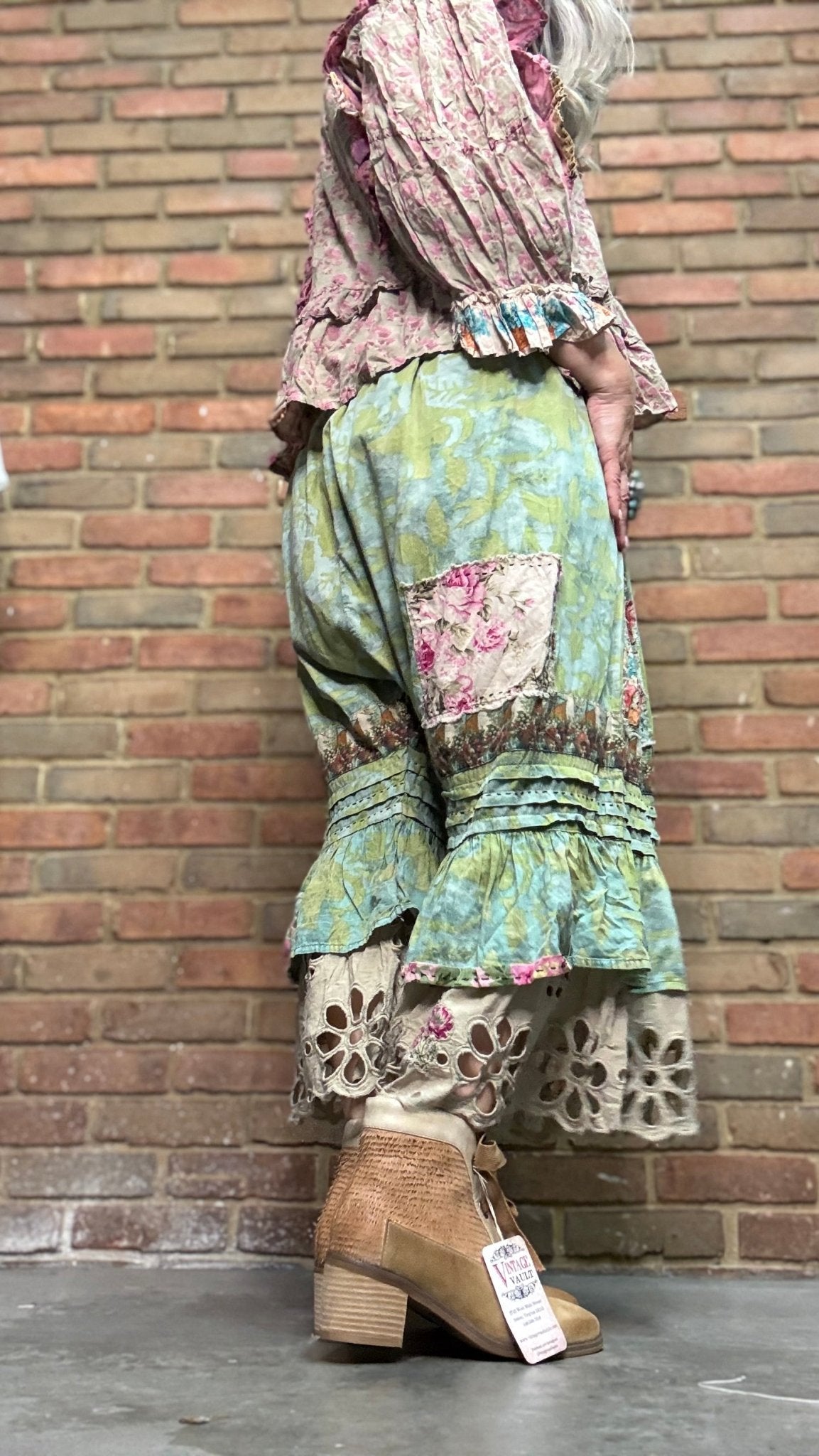 Faded Garden Bloomers - Vintage Vault Boutique