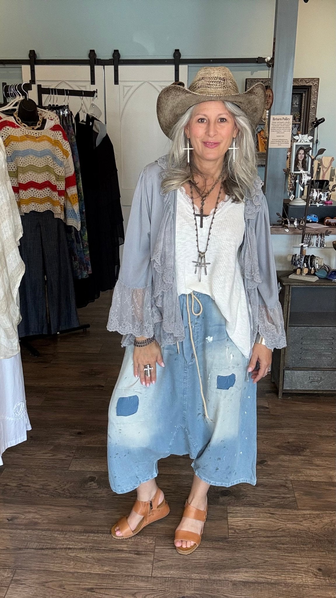 V-Neck Basic Tank Top - Vintage Vault Boutique