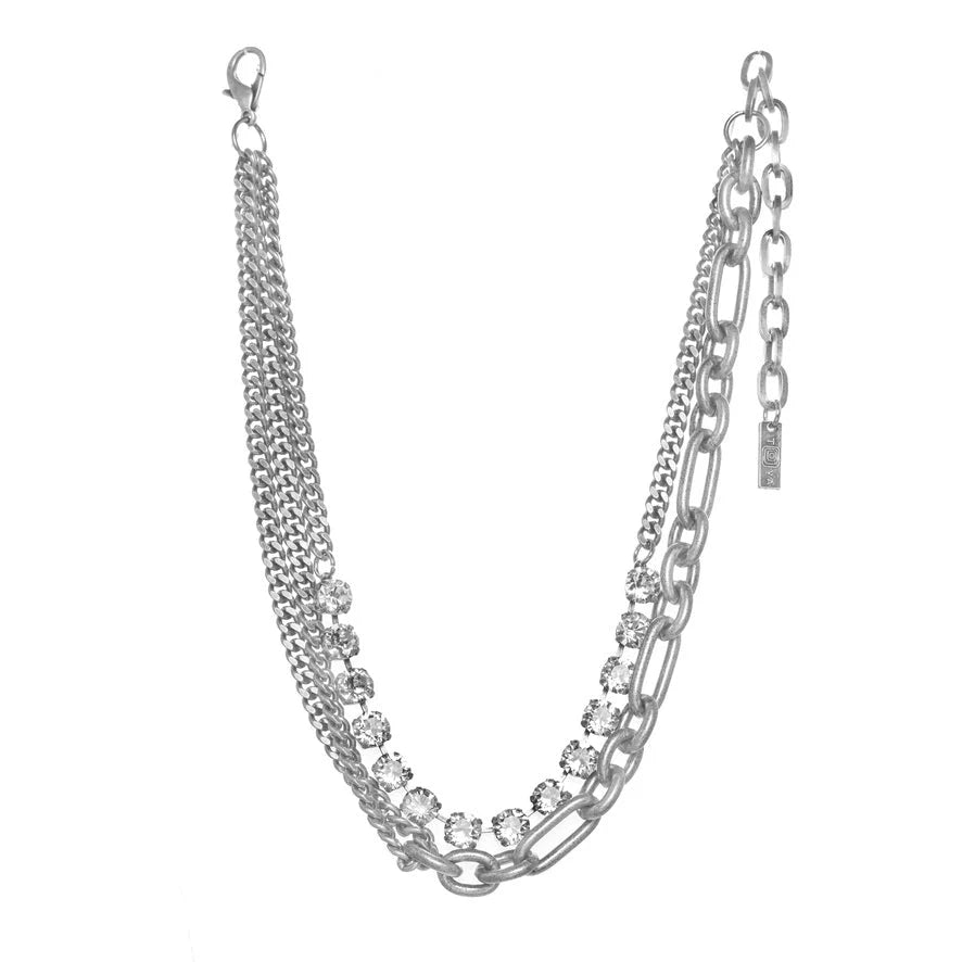 Cricket Necklace in Antique Silver