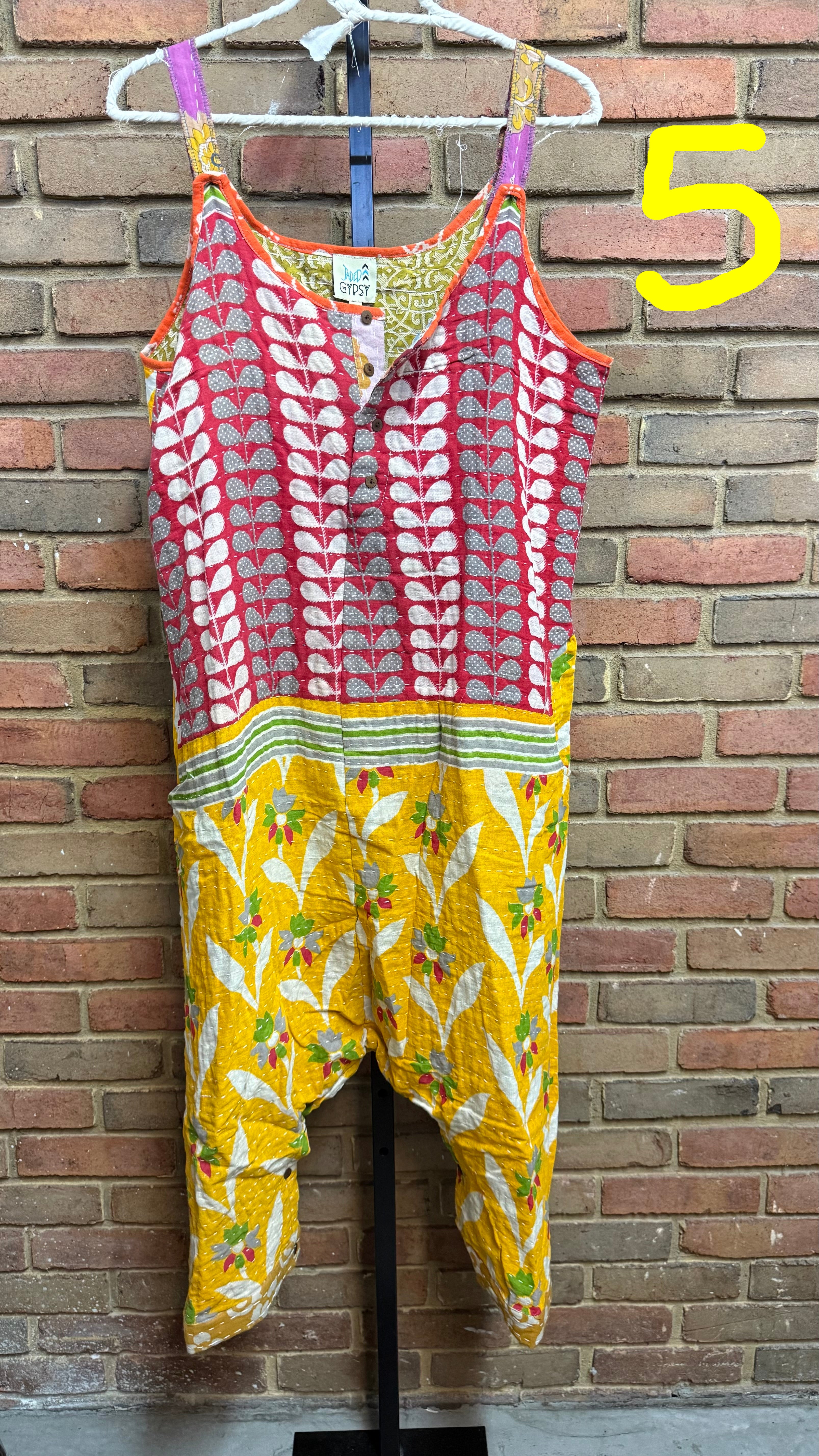Kantha Sunrise Romper JG-75