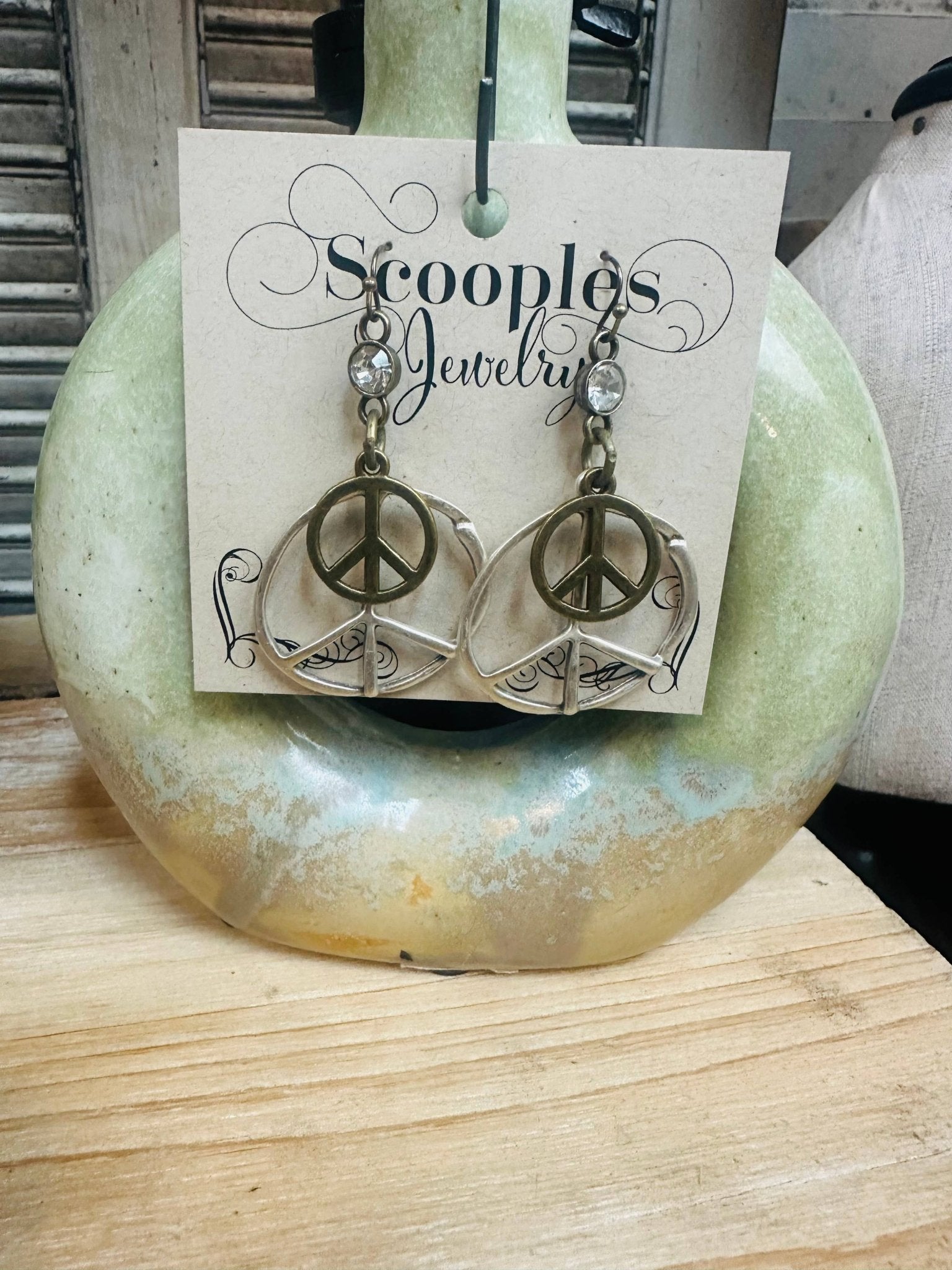 Gypsy Peace Earring - Vintage Vault Boutique