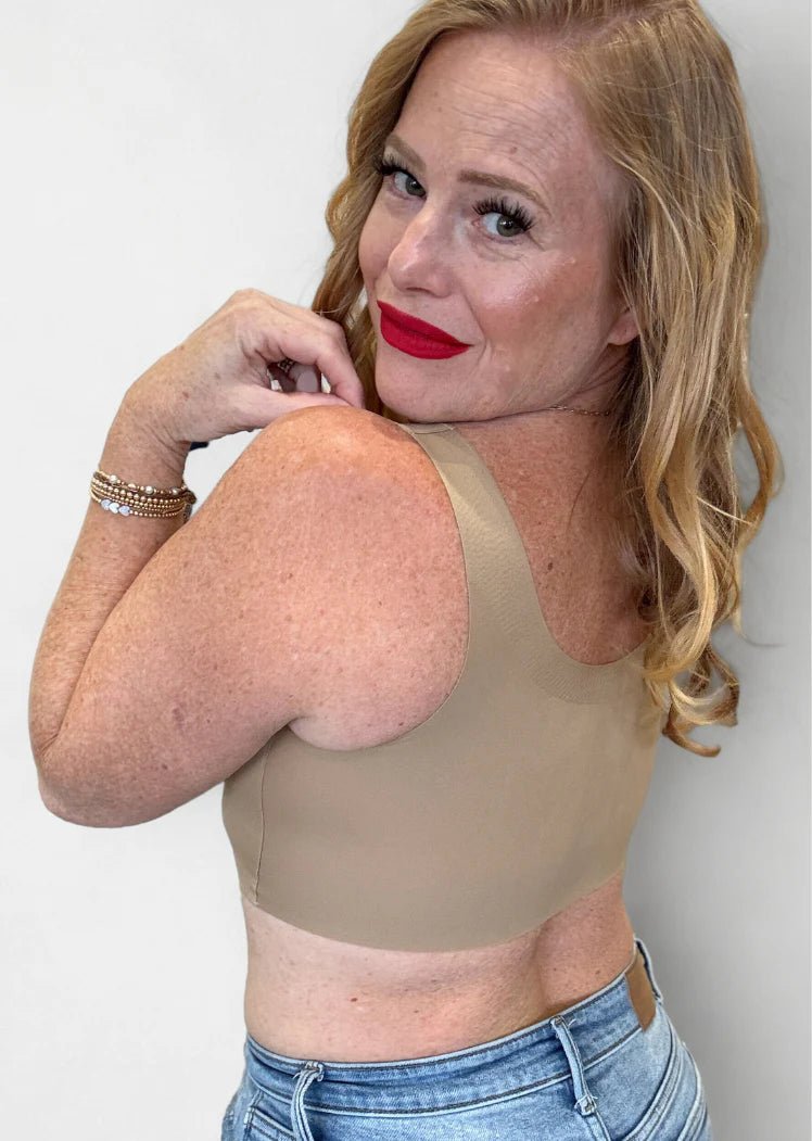 Seamless Cloud Bra - Nude - Vintage Vault Boutique