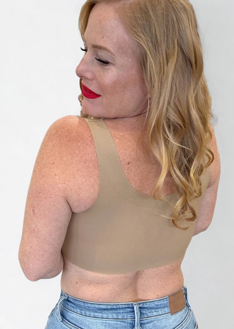 Seamless Cloud Bra - Nude - Vintage Vault Boutique