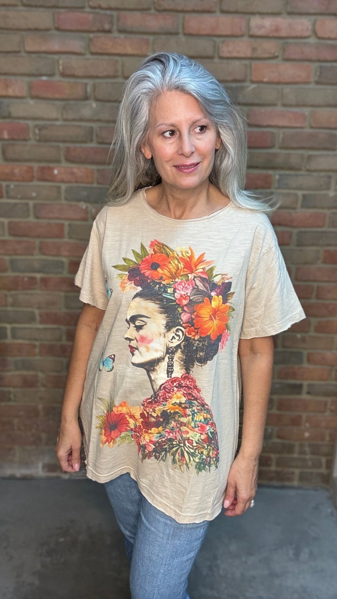 Frida Kahlo T-Shirt - Vintage Vault Boutique