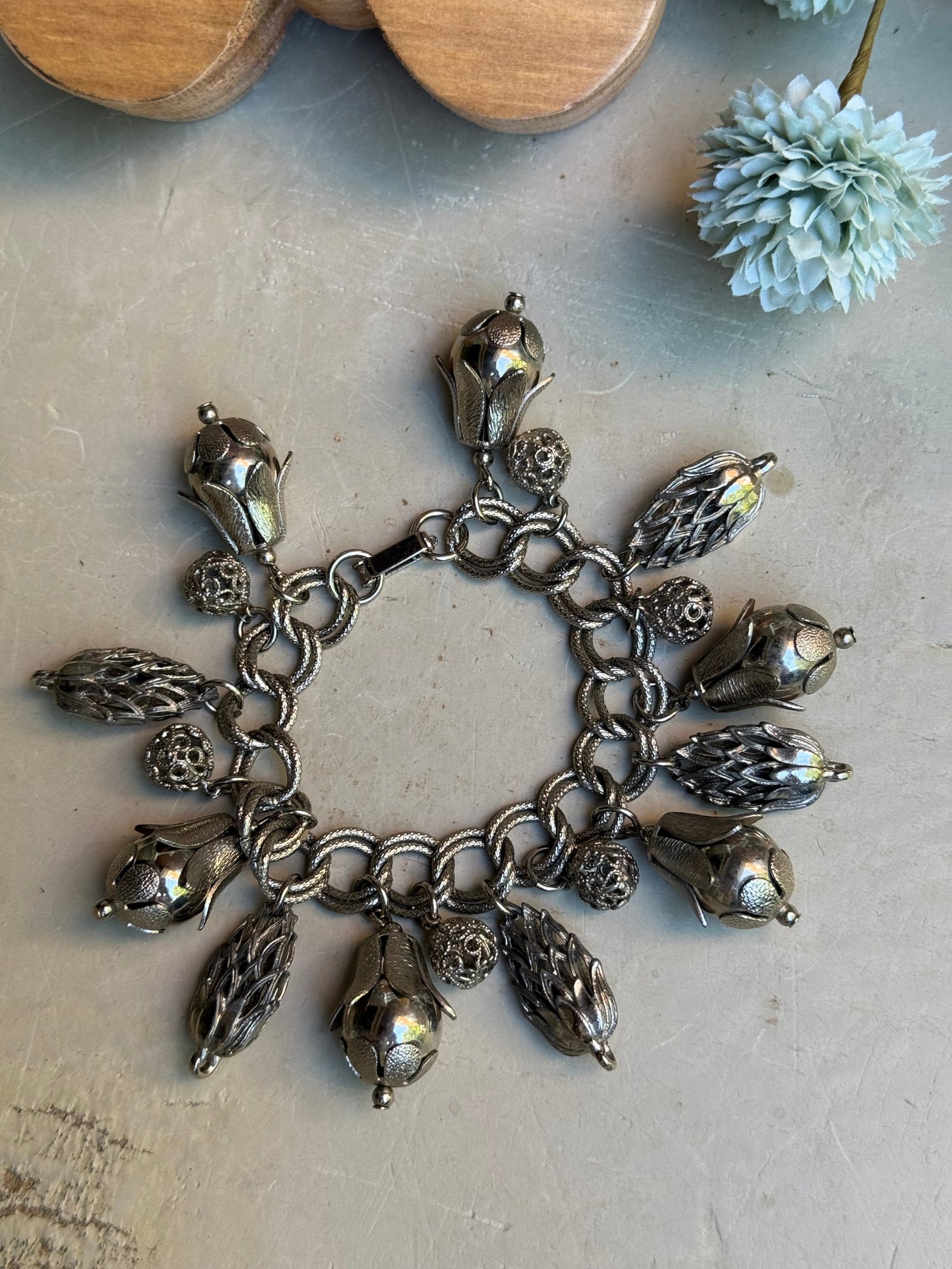 EKD Vintage Charm Bracelet