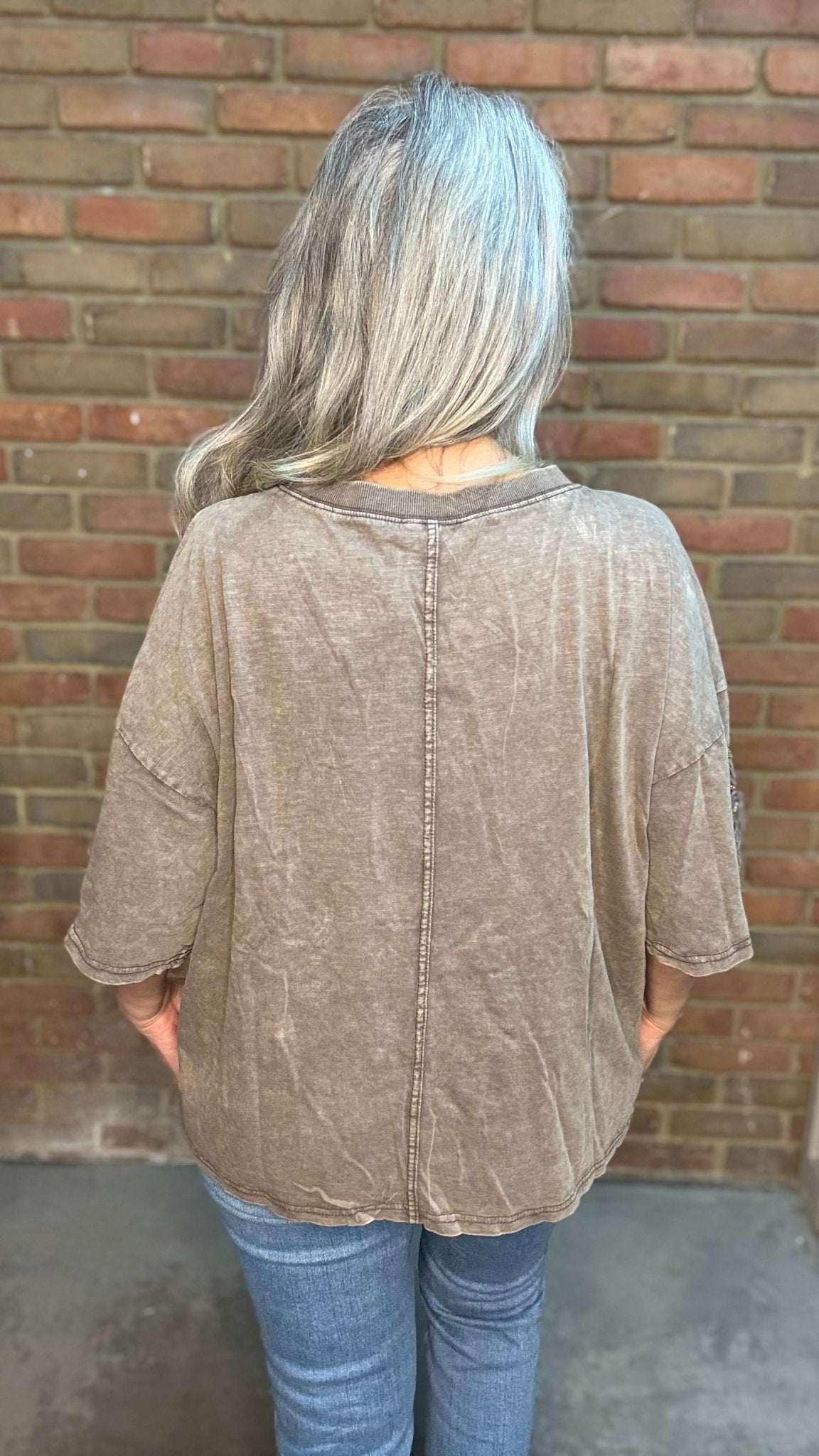 Embroidery Detail Knit Top - Vintage Vault Boutique