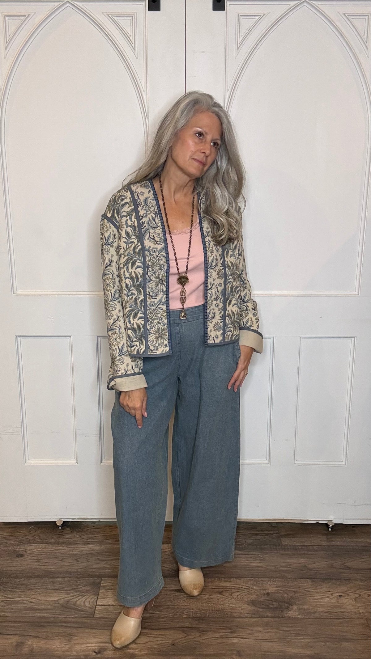 Quilted Kimono Jacket