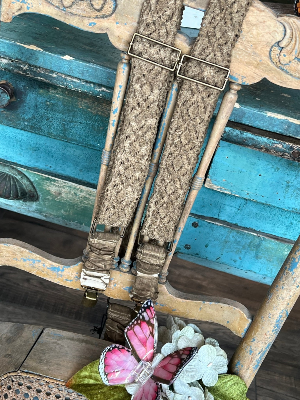 Gypsy Lace Suspenders - Vintage Vault Boutique