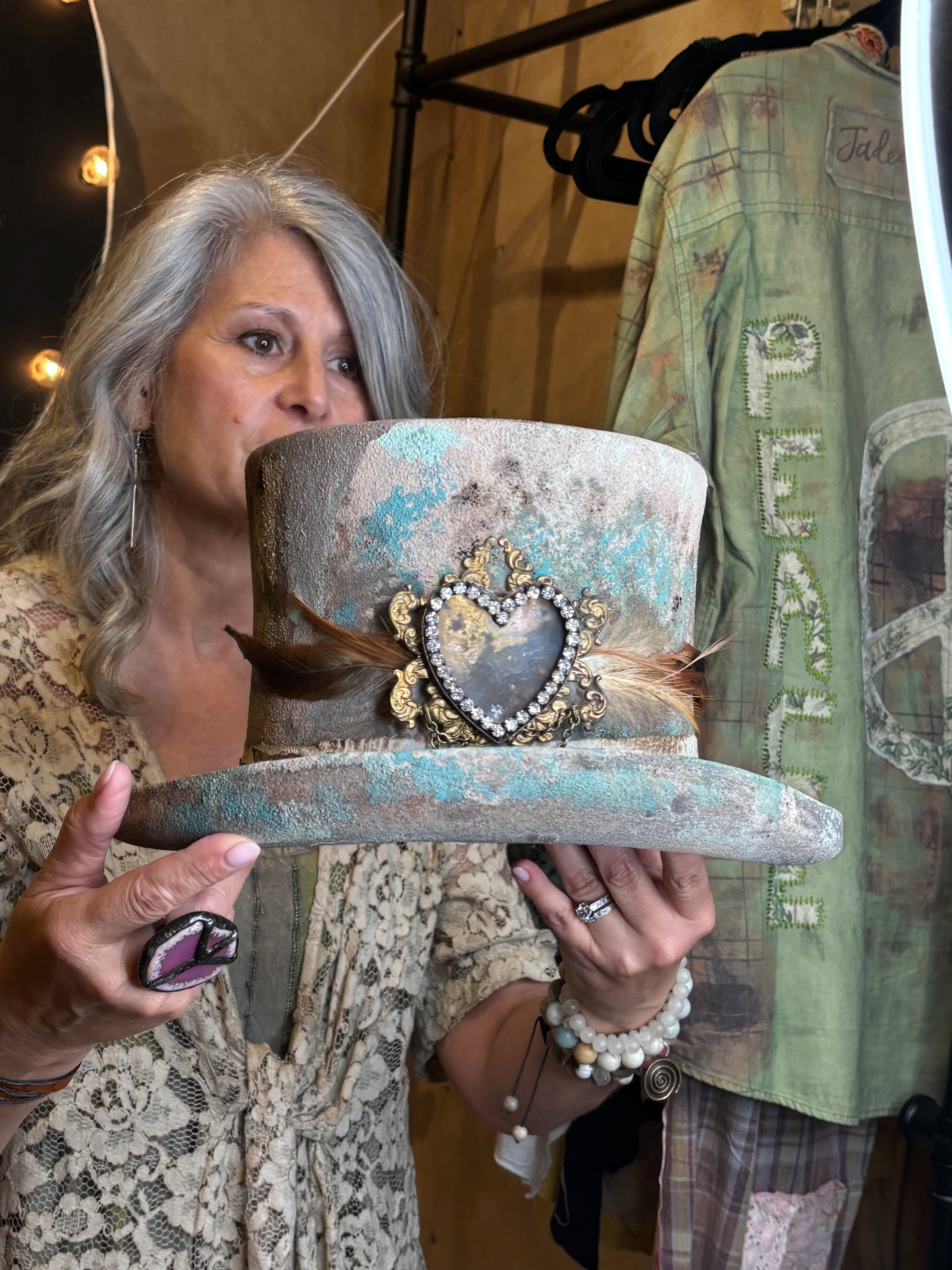 Heart Top Hat