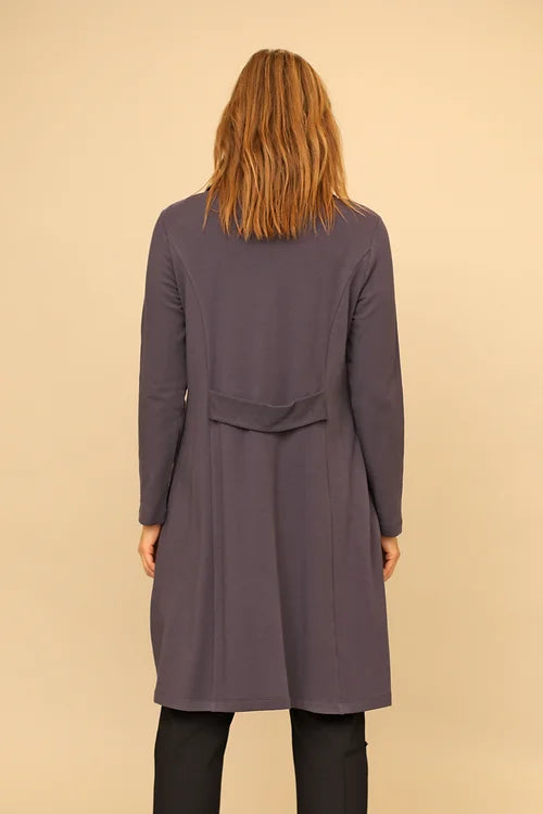 Viola Coat Plum
