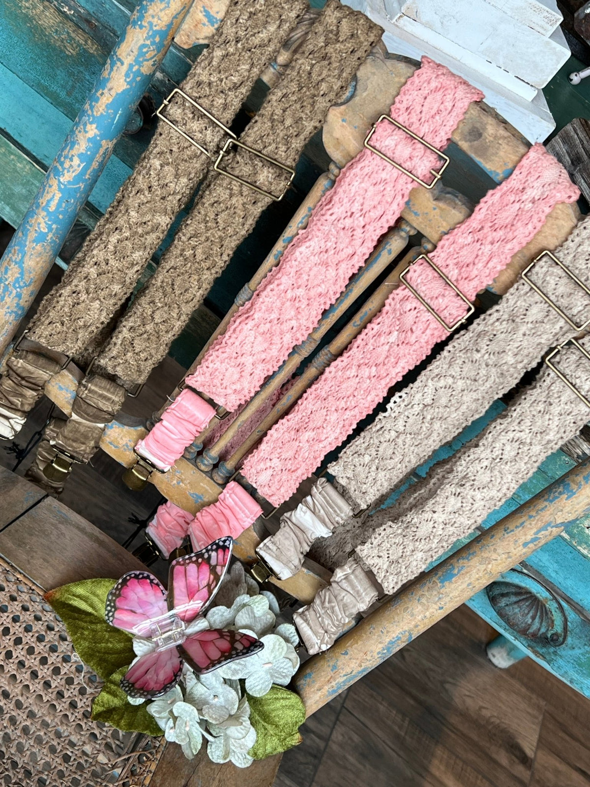 Gypsy Lace Suspenders - Vintage Vault Boutique