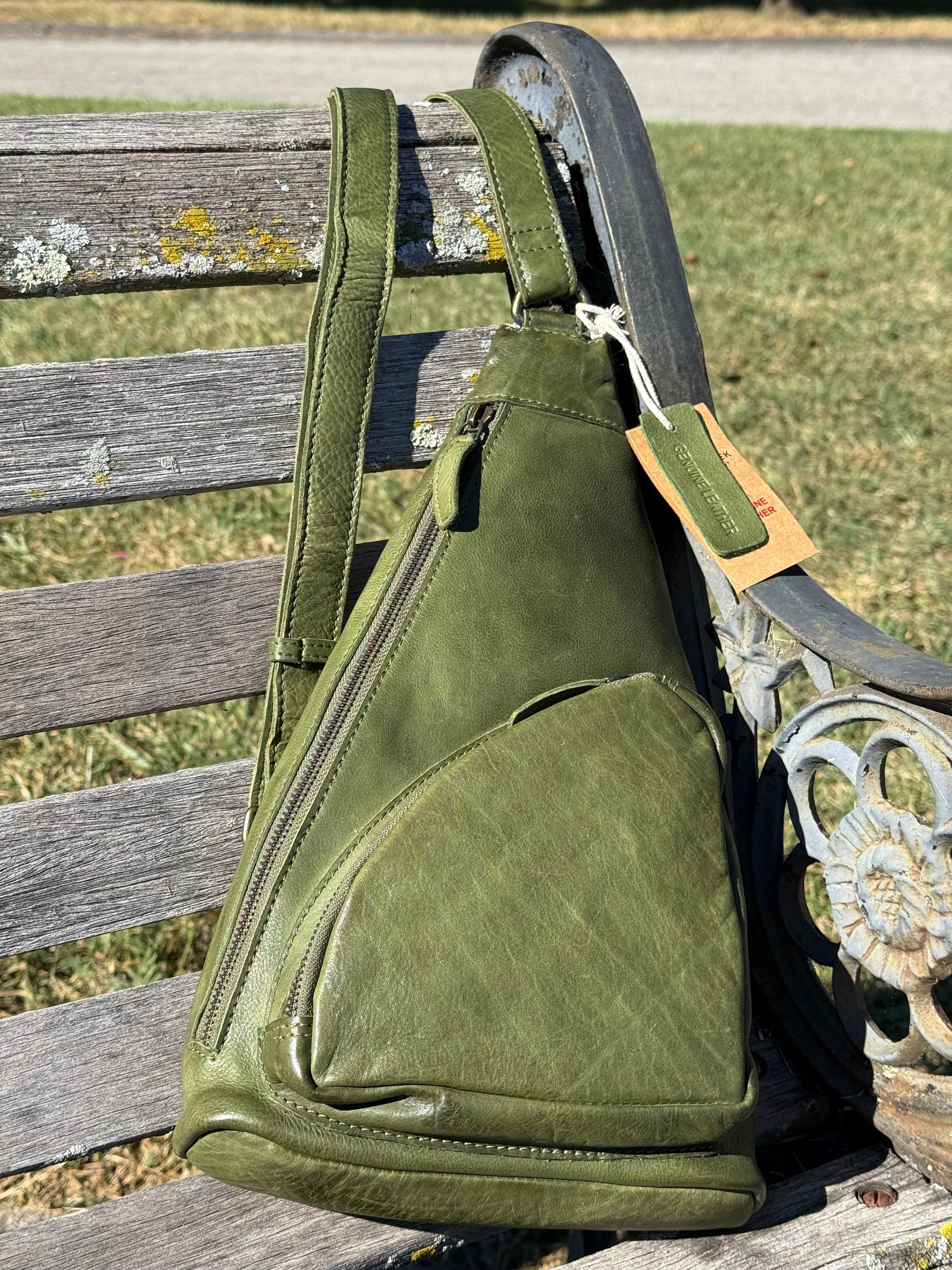 Leather Sling Bag 205