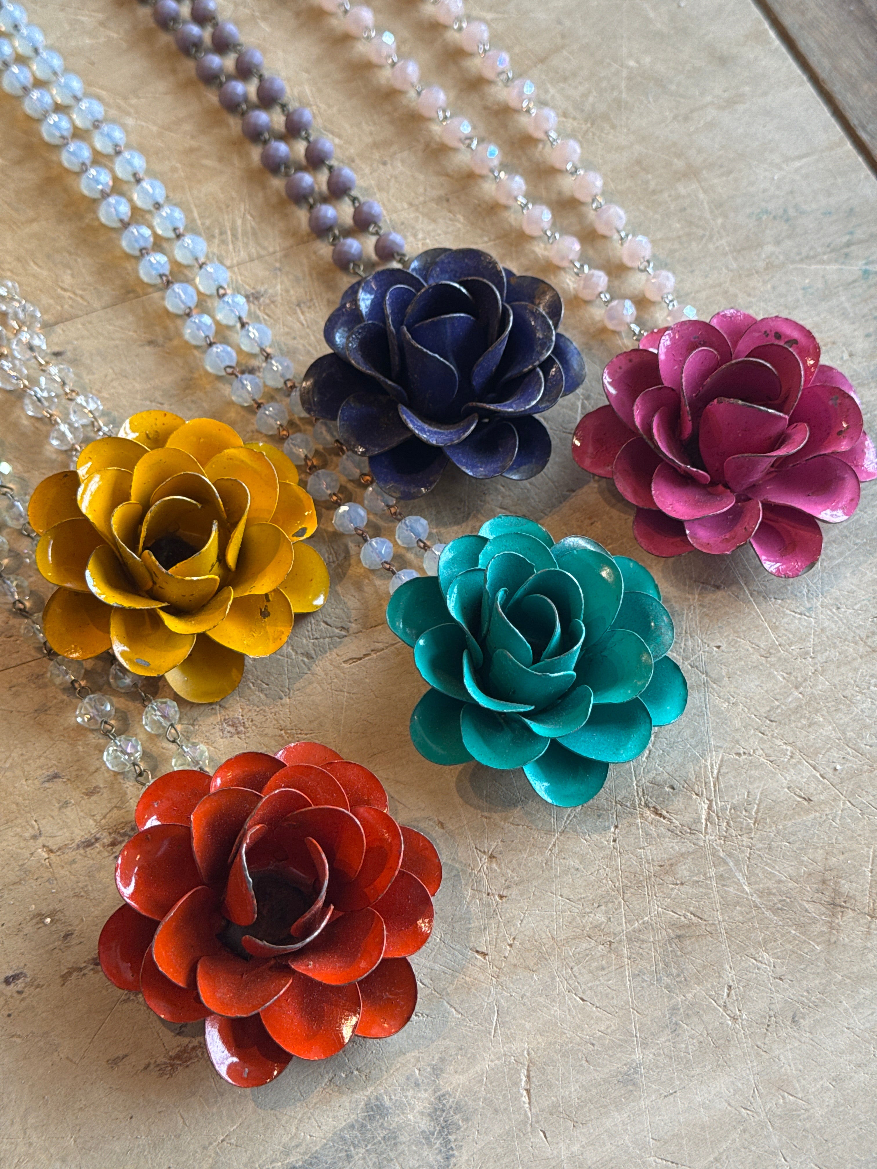 Flower Necklace Large