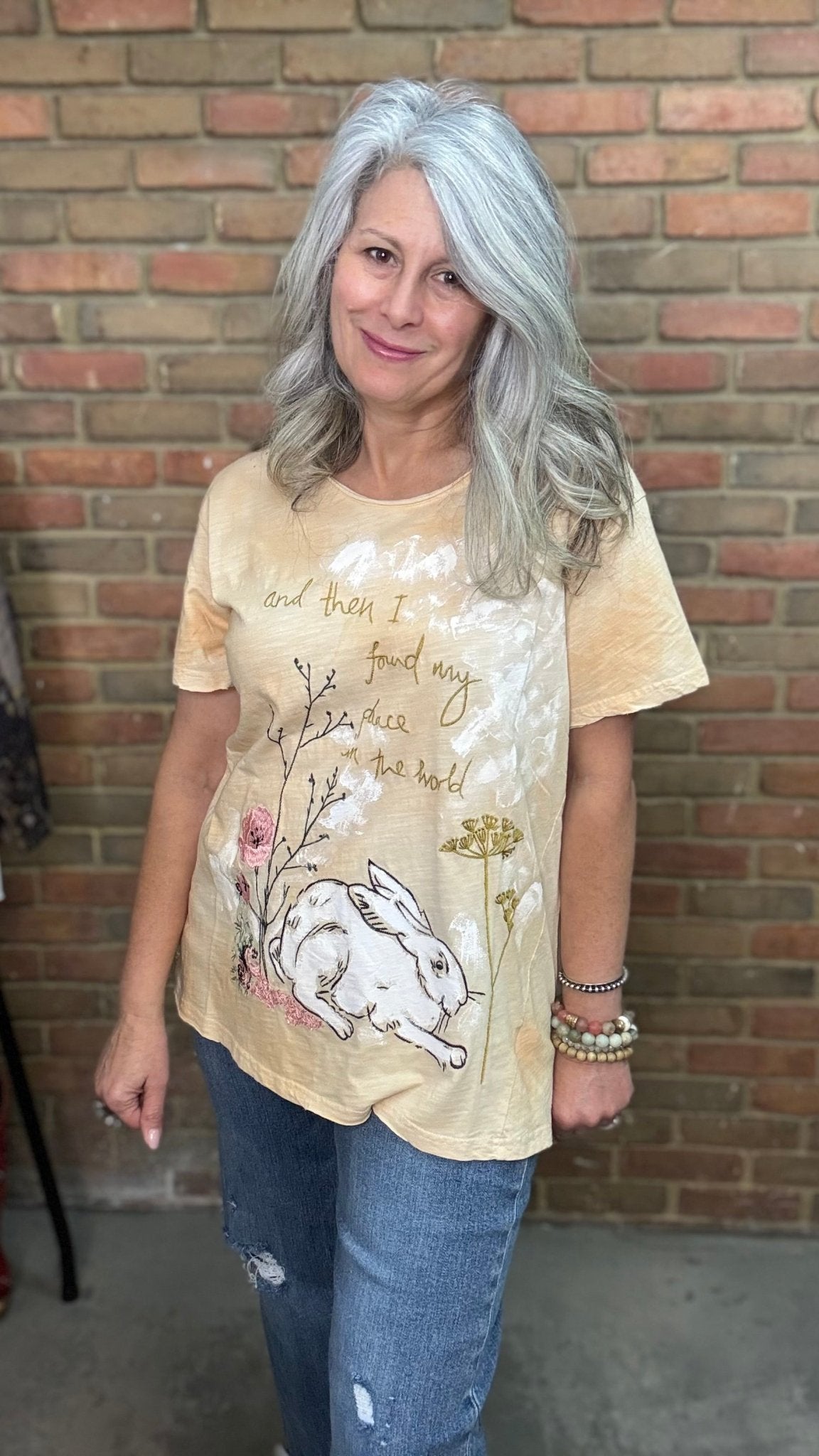 Moon Dance Tee - My Place - Vintage Vault Boutique