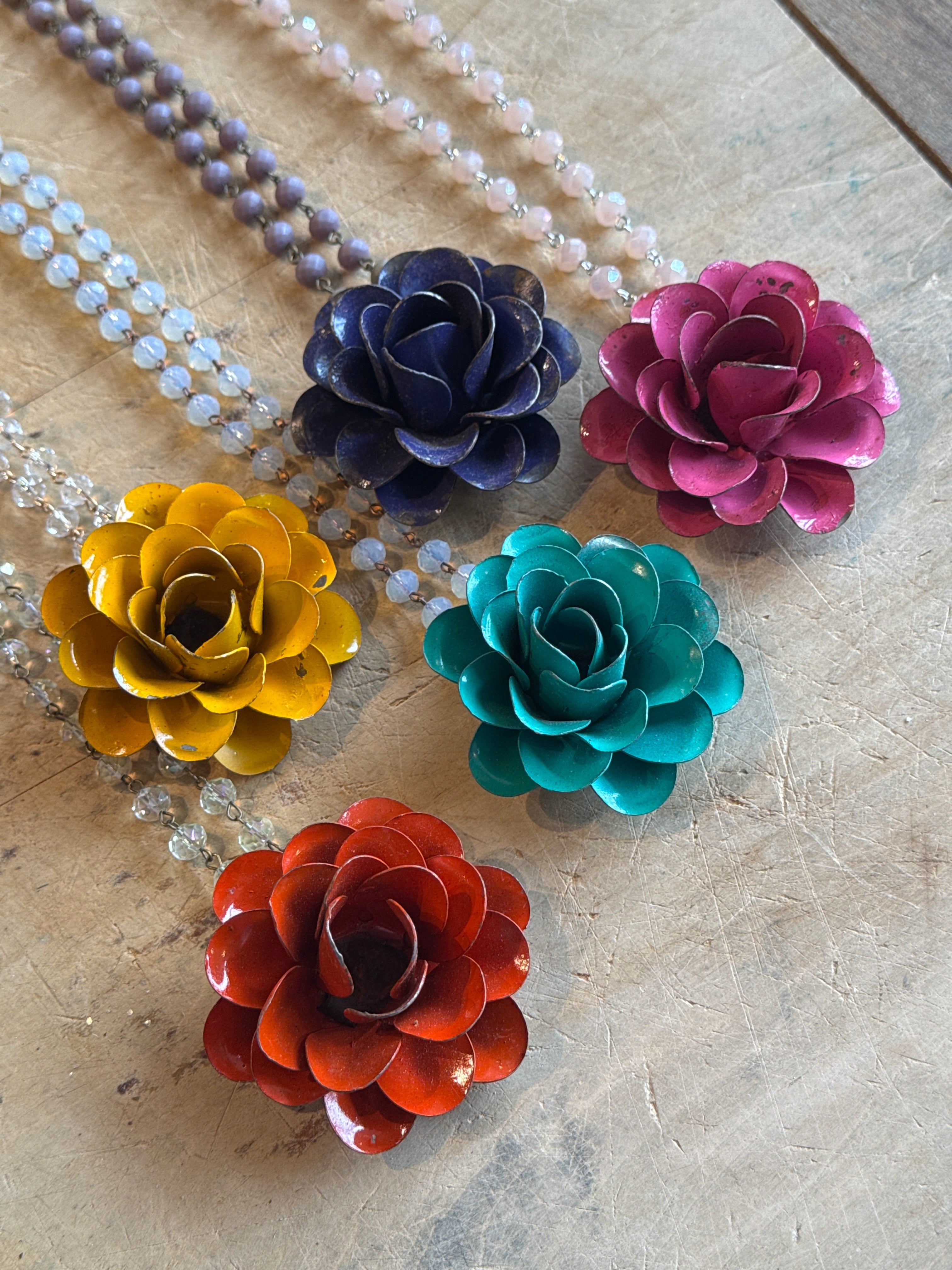Flower Necklace Large