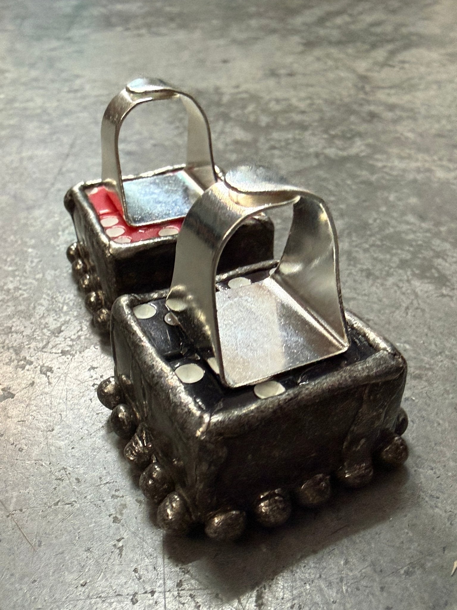 Four Dice Ring - Vintage Vault Boutique